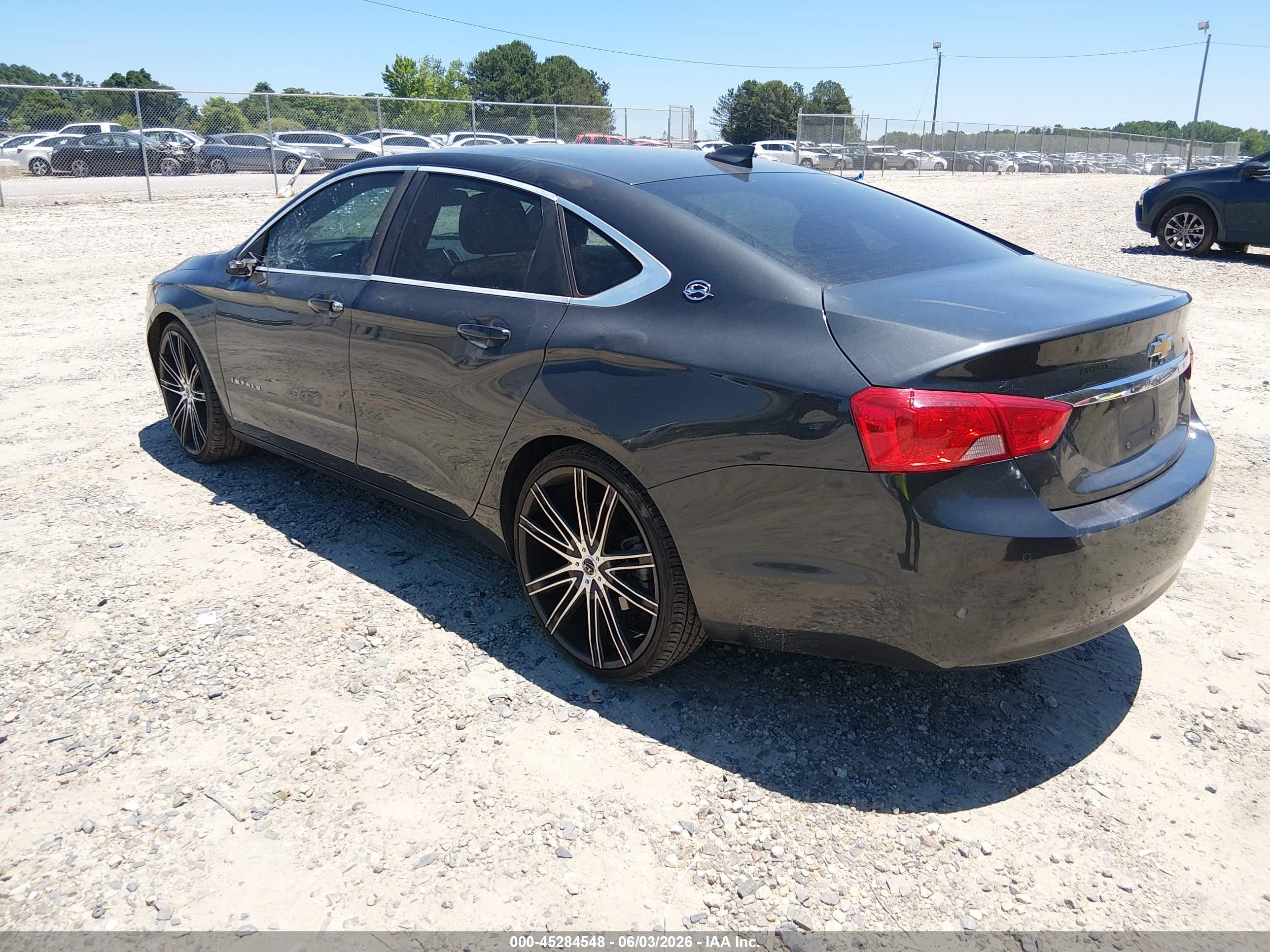2015 Chevrolet Impala 1lt Black vin: 2G1115SL3F9185528