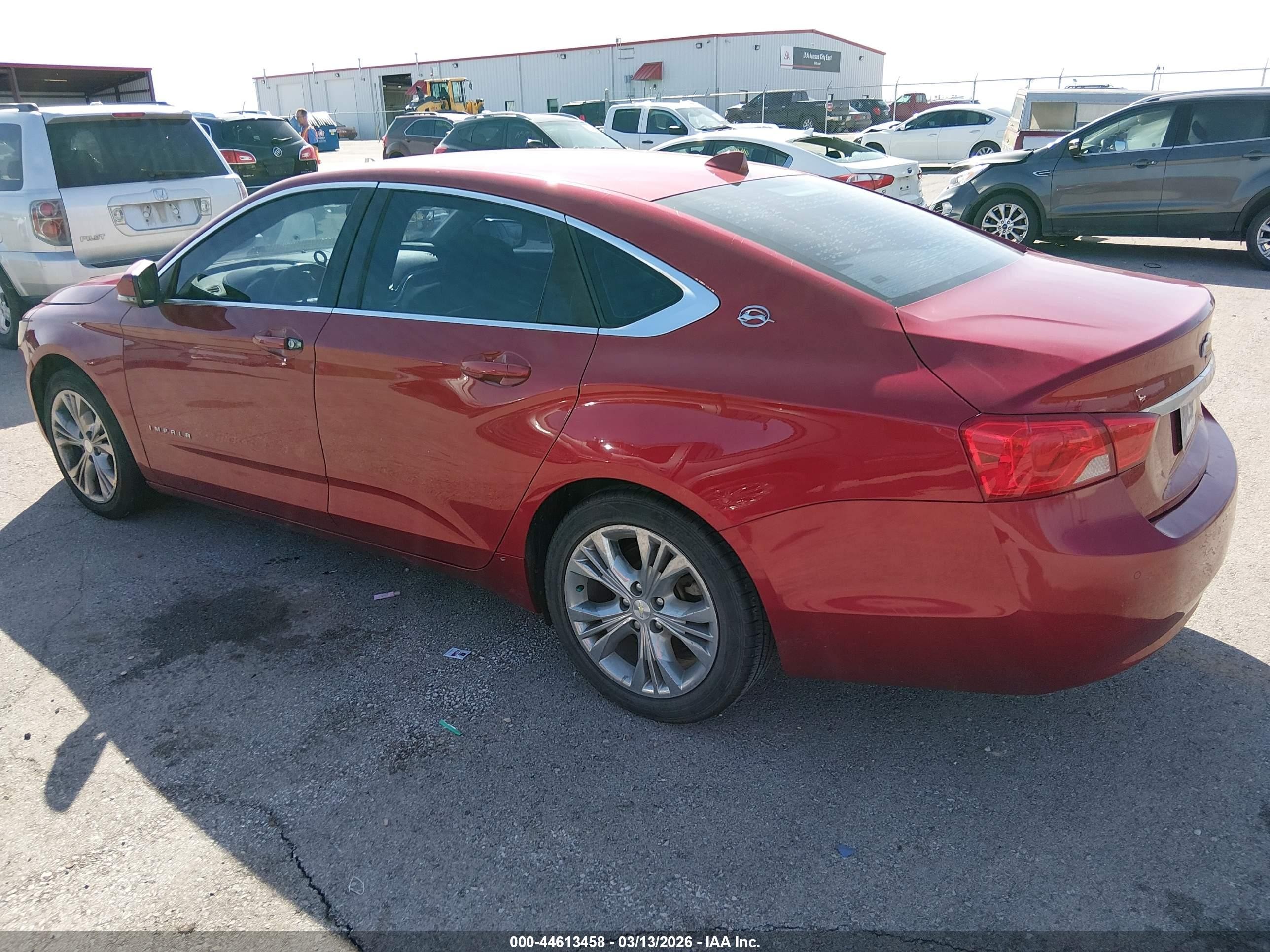 2014 Chevrolet Impala 1lt Red vin: 2G1115SL4E9245752