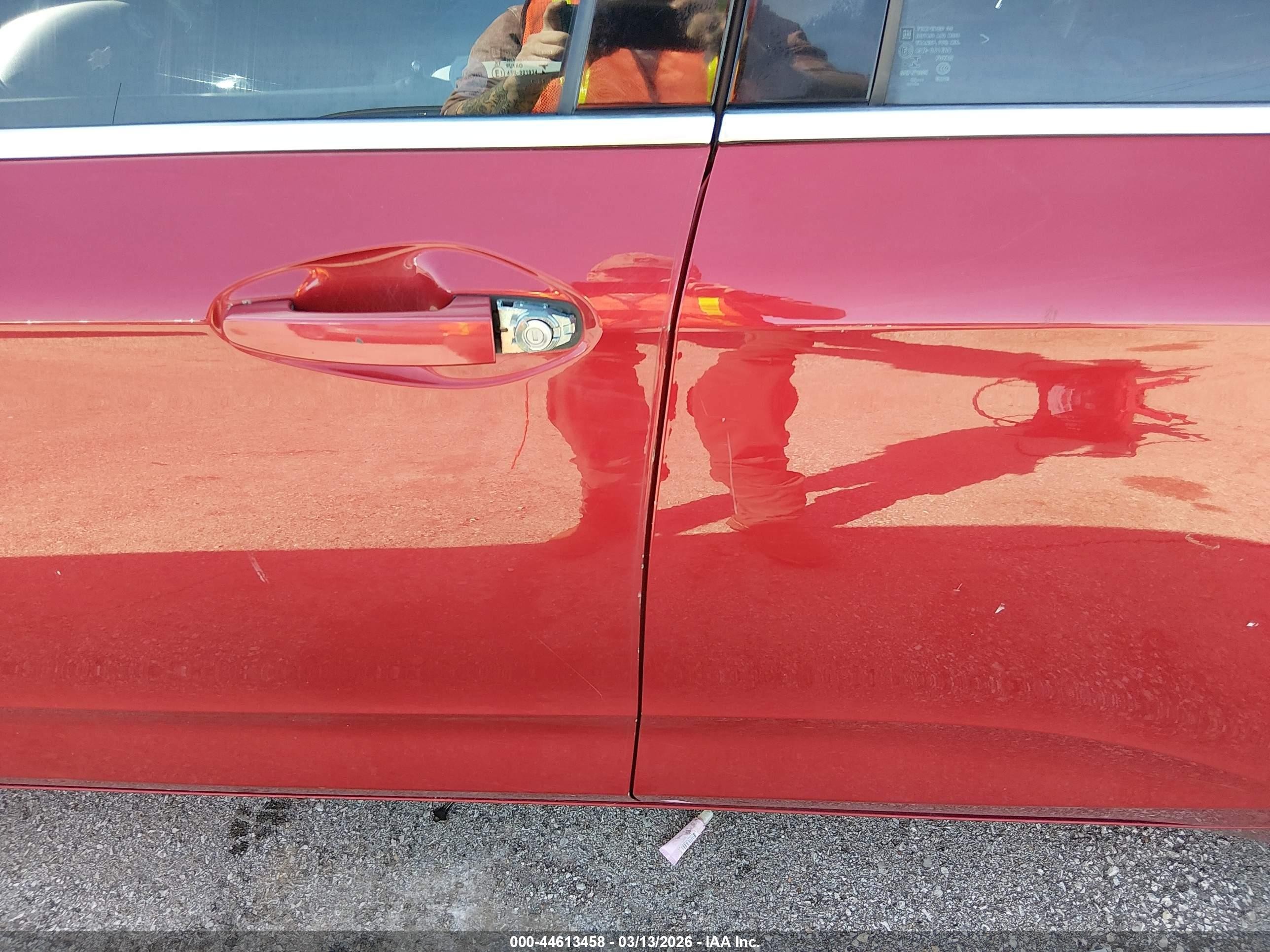 2014 Chevrolet Impala 1lt Red vin: 2G1115SL4E9245752