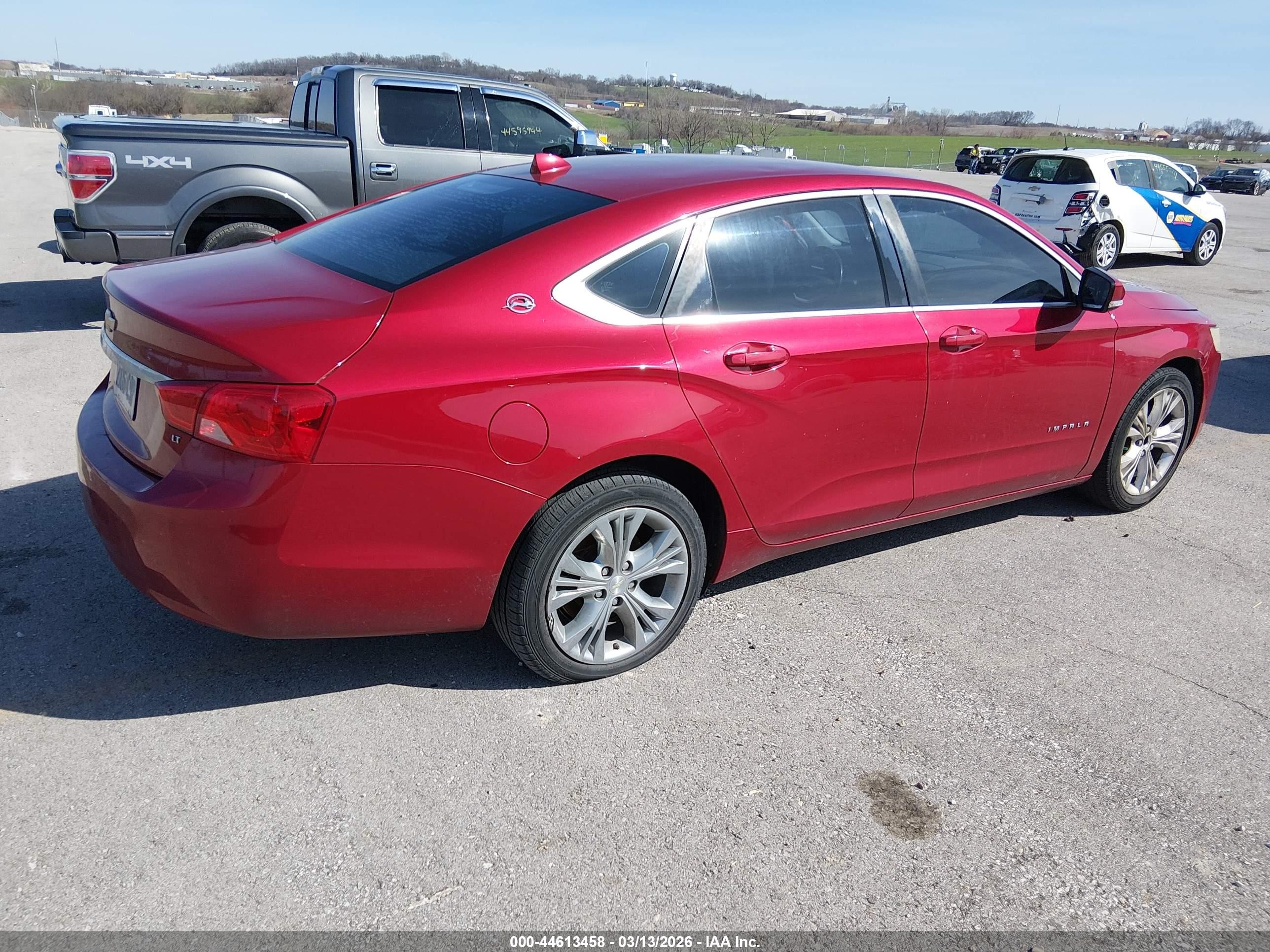 2014 Chevrolet Impala 1lt Red vin: 2G1115SL4E9245752