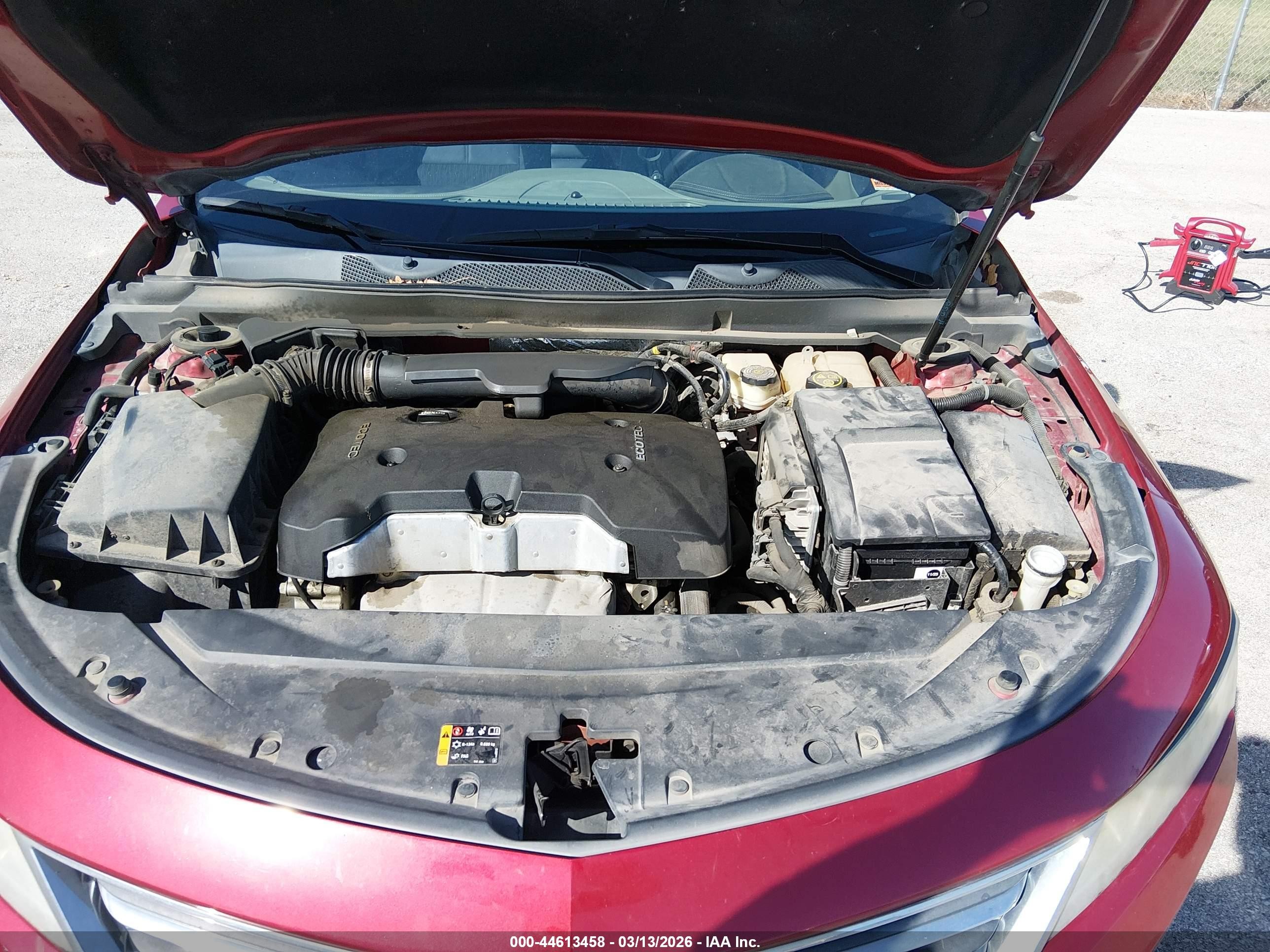 2014 Chevrolet Impala 1lt Red vin: 2G1115SL4E9245752