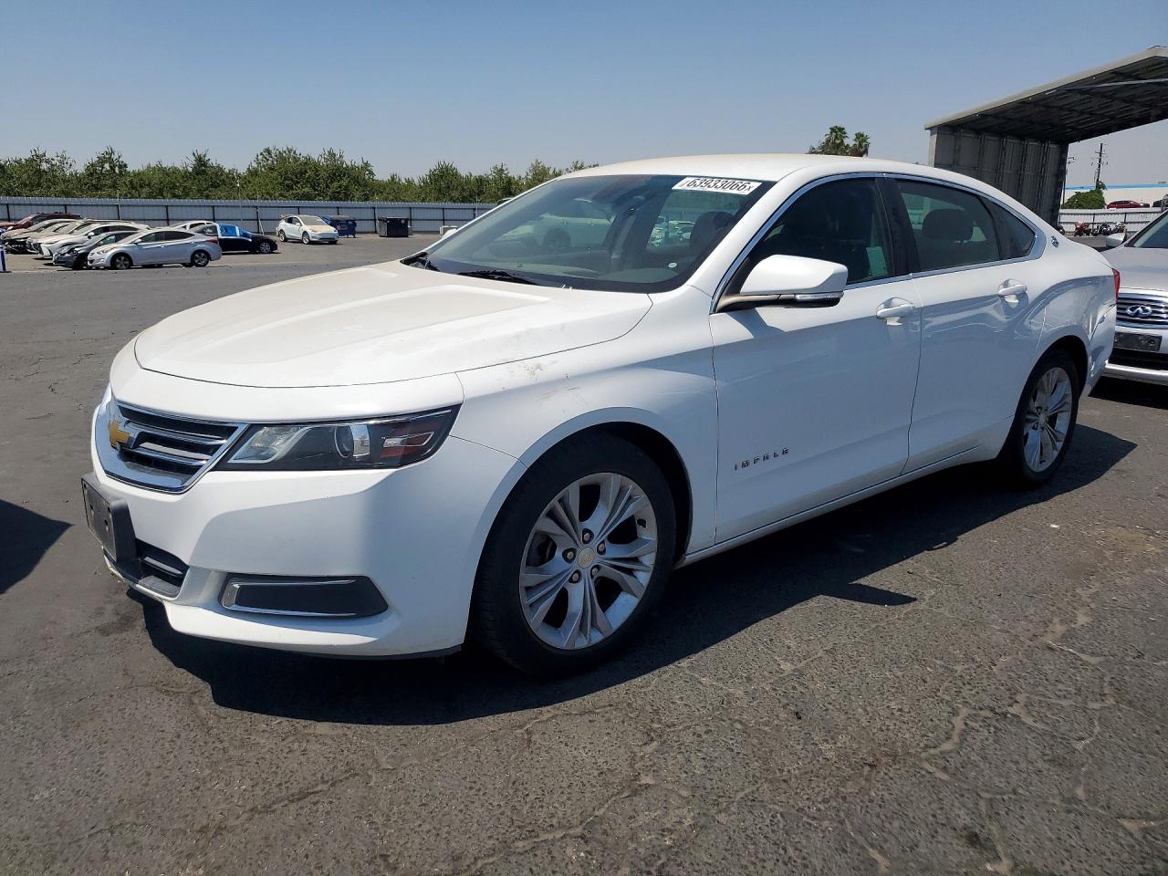 2015 Chevrolet Impala Lt White vin: 2G1115SL4F9193458