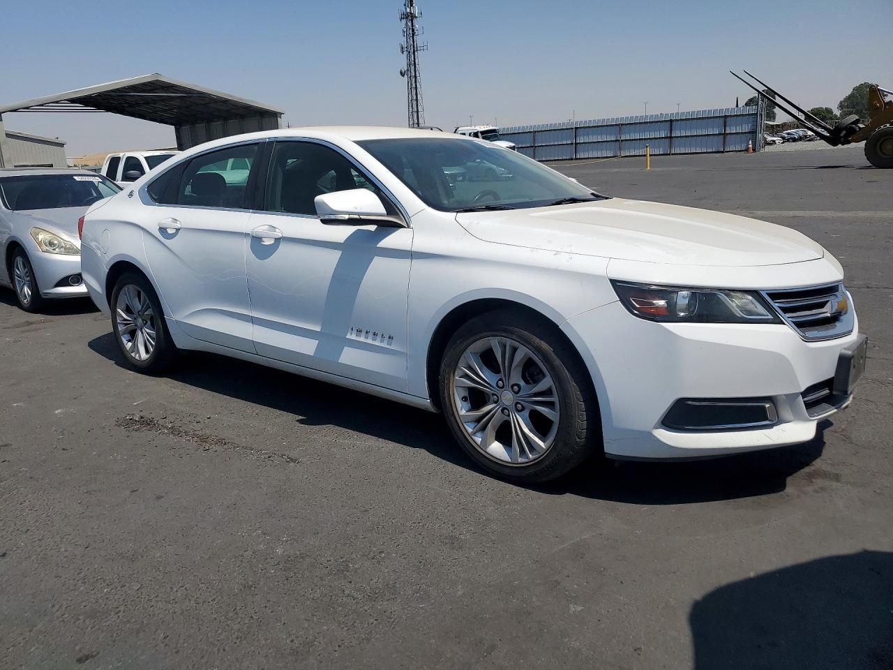 2015 Chevrolet Impala Lt White vin: 2G1115SL4F9193458
