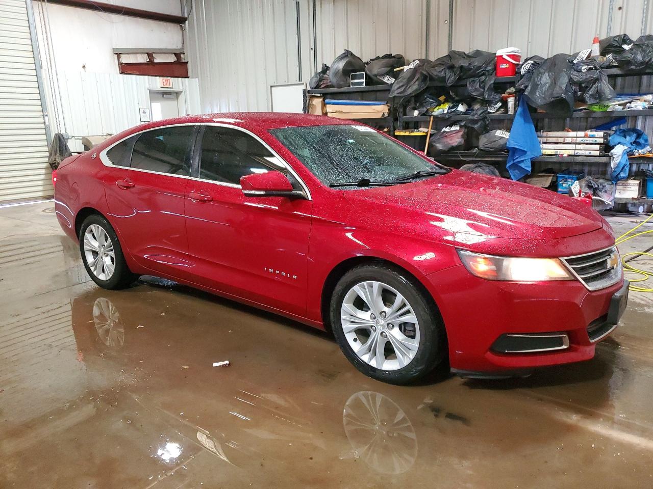 2014 Chevrolet Impala Lt Red vin: 2G1115SL5E9109842