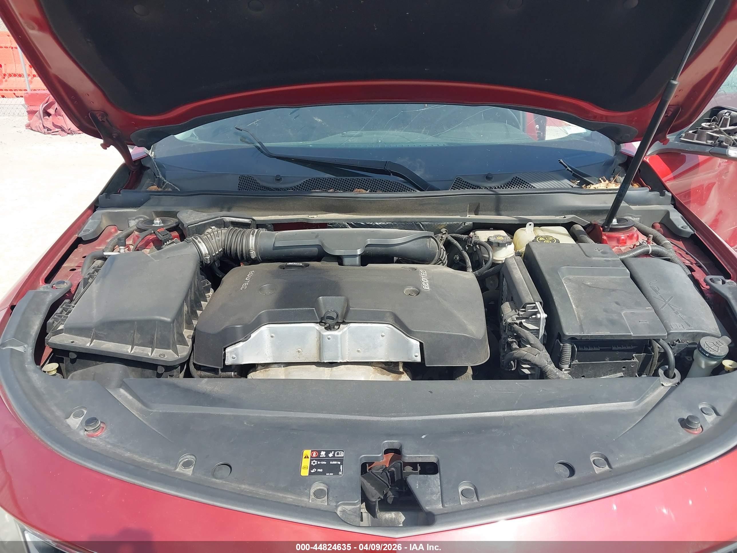 2014 Chevrolet Impala 1lt Red vin: 2G1115SL5E9161990