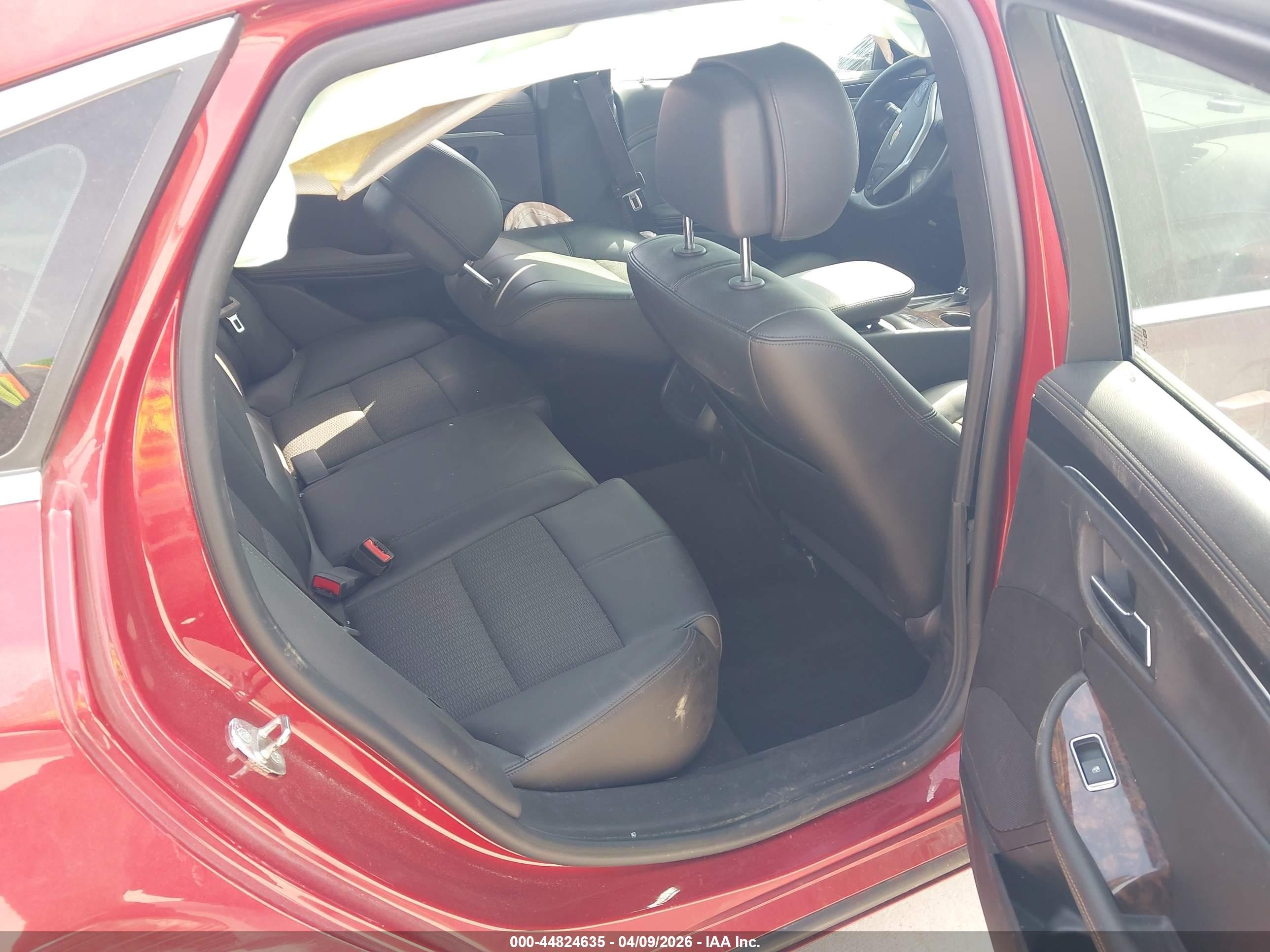 2014 Chevrolet Impala 1lt Red vin: 2G1115SL5E9161990