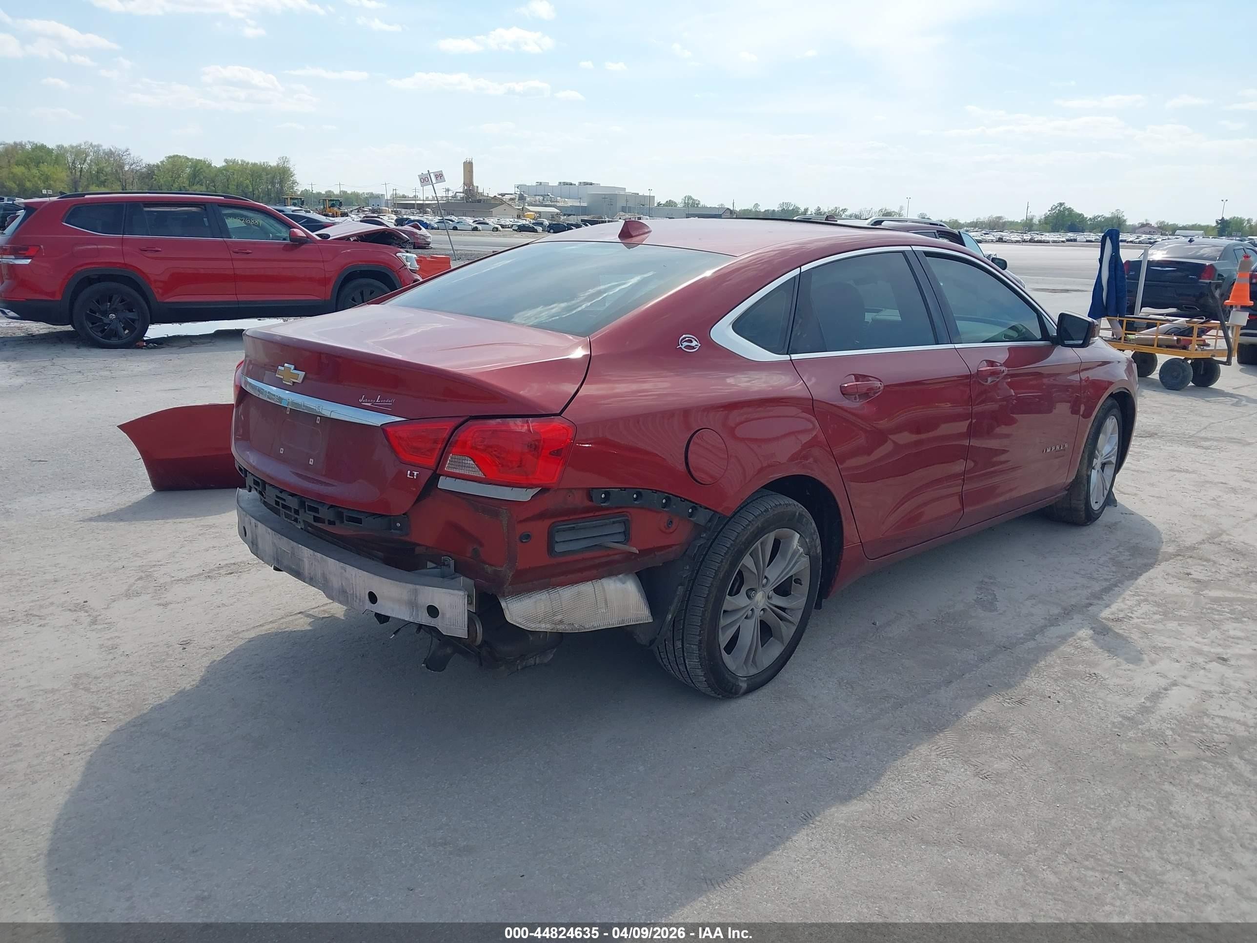 2014 Chevrolet Impala 1lt Red vin: 2G1115SL5E9161990
