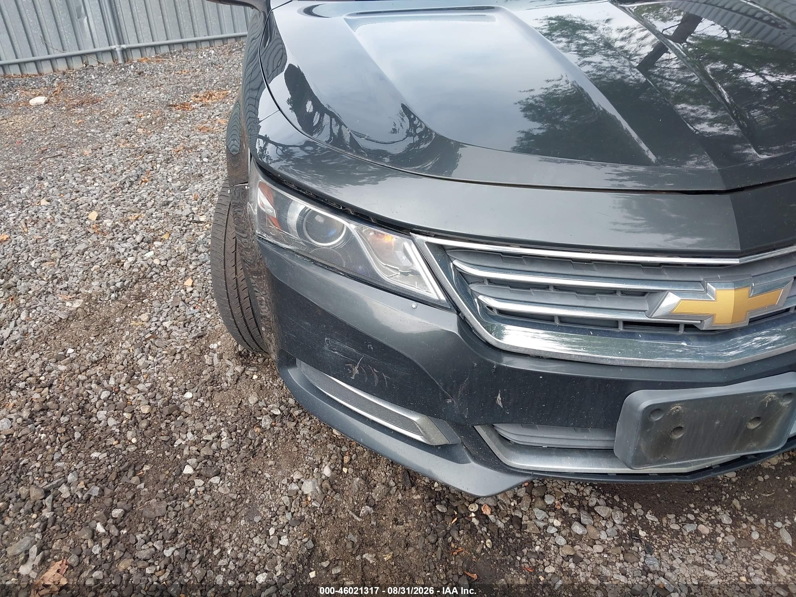 2015 Chevrolet Impala 1lt Gray vin: 2G1115SL5F9194084