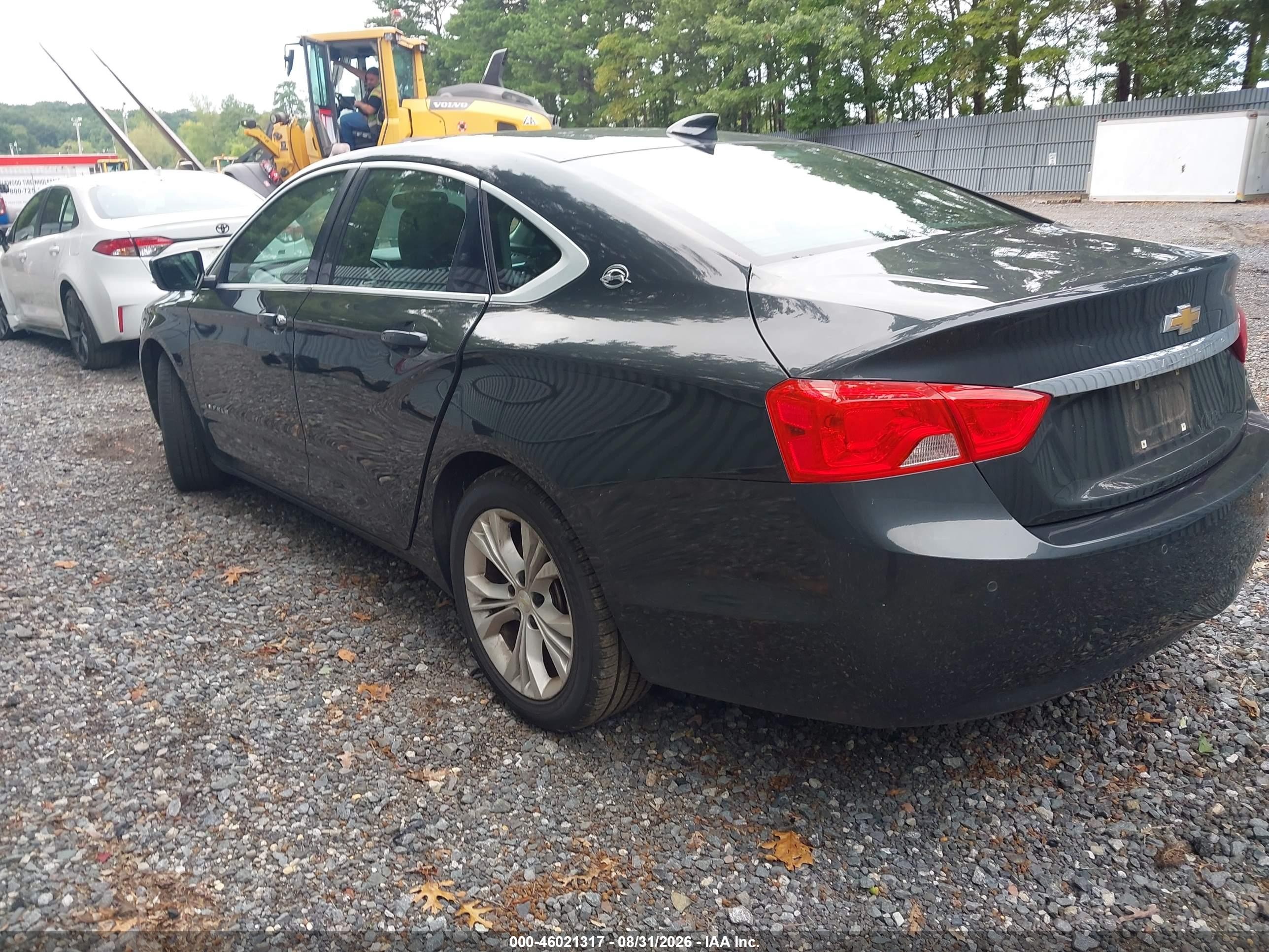 2015 Chevrolet Impala 1lt Gray vin: 2G1115SL5F9194084