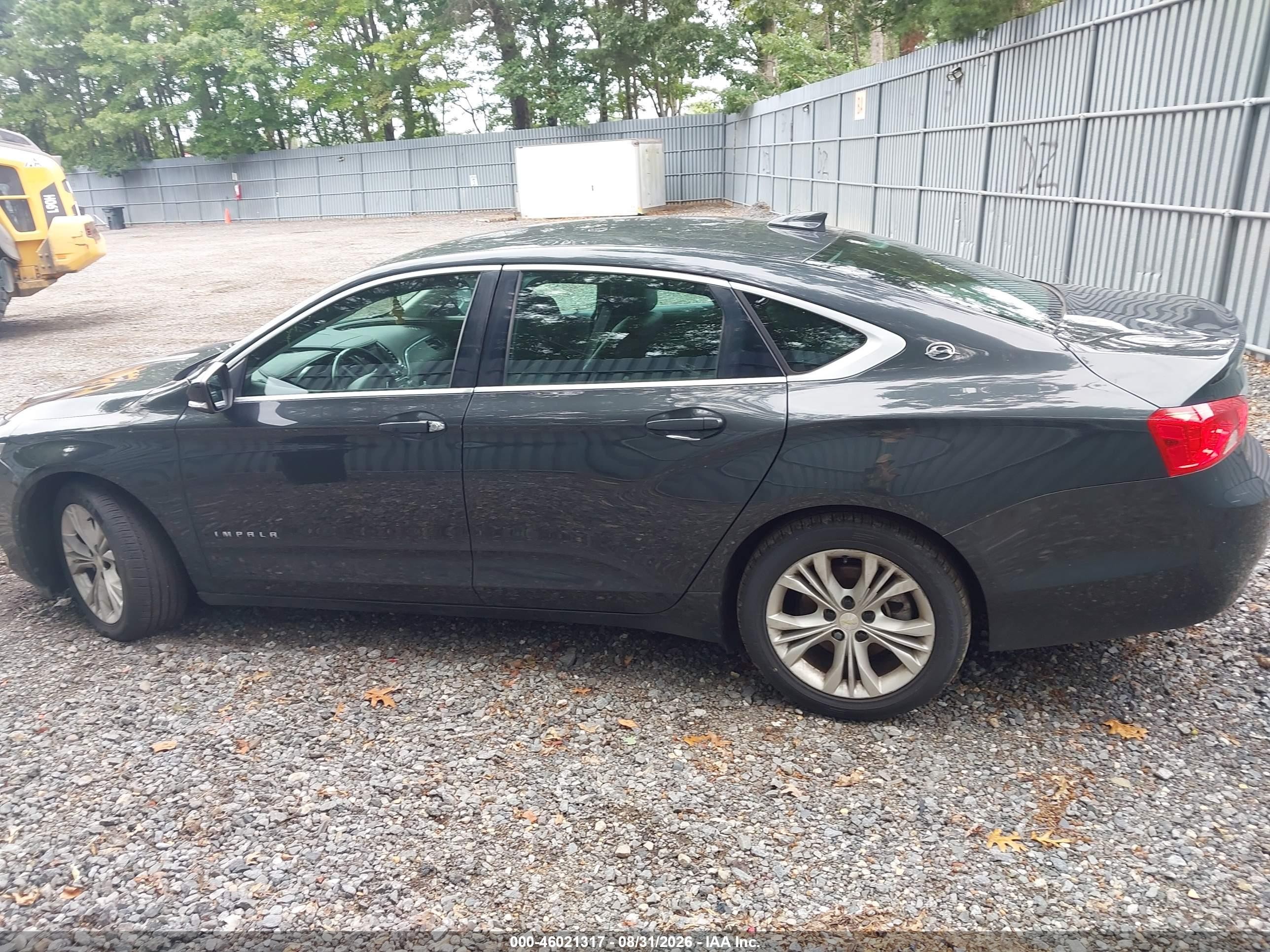 2015 Chevrolet Impala 1lt Gray vin: 2G1115SL5F9194084