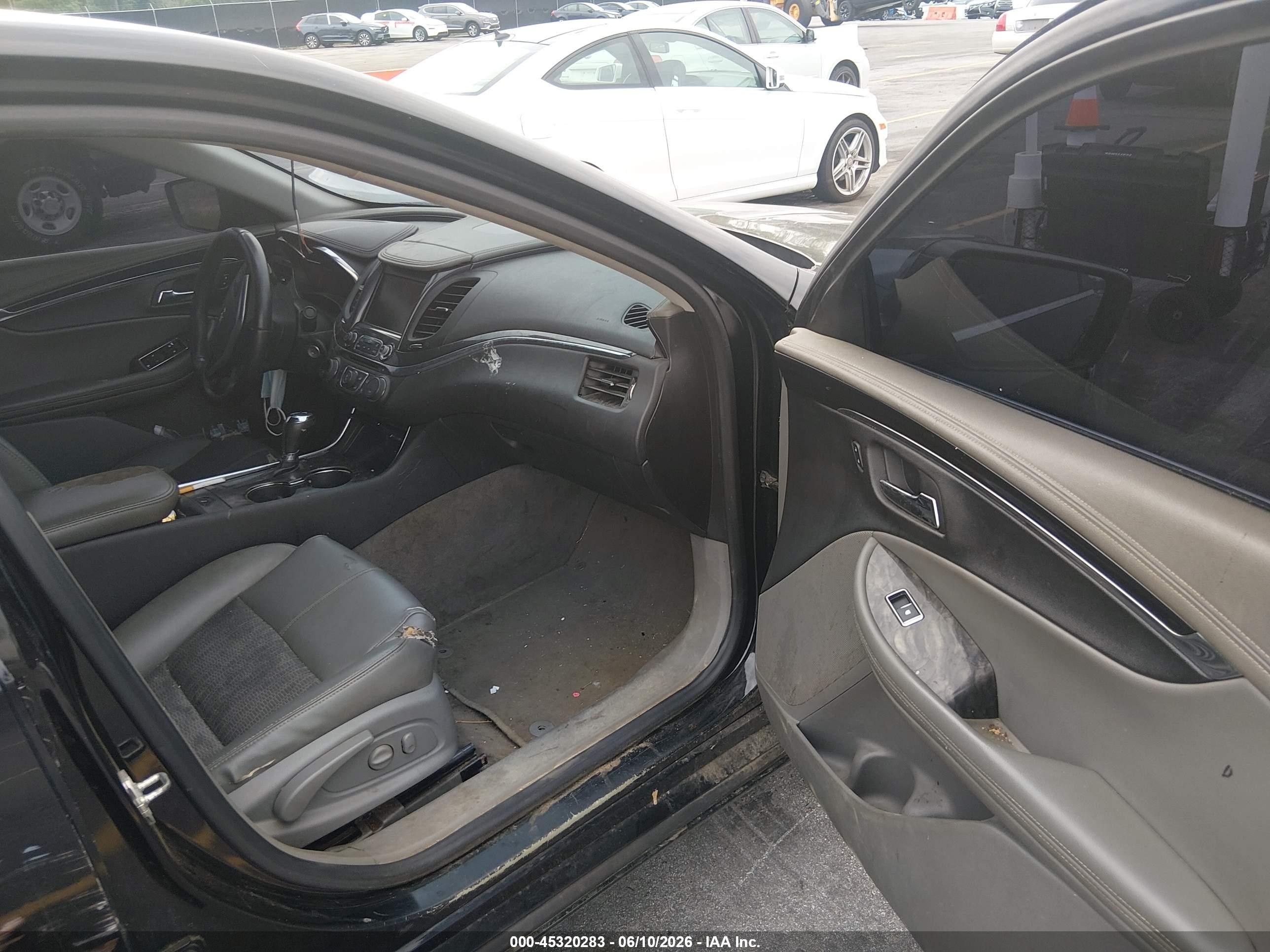 2015 Chevrolet Impala 1lt Black vin: 2G1115SL5F9217699