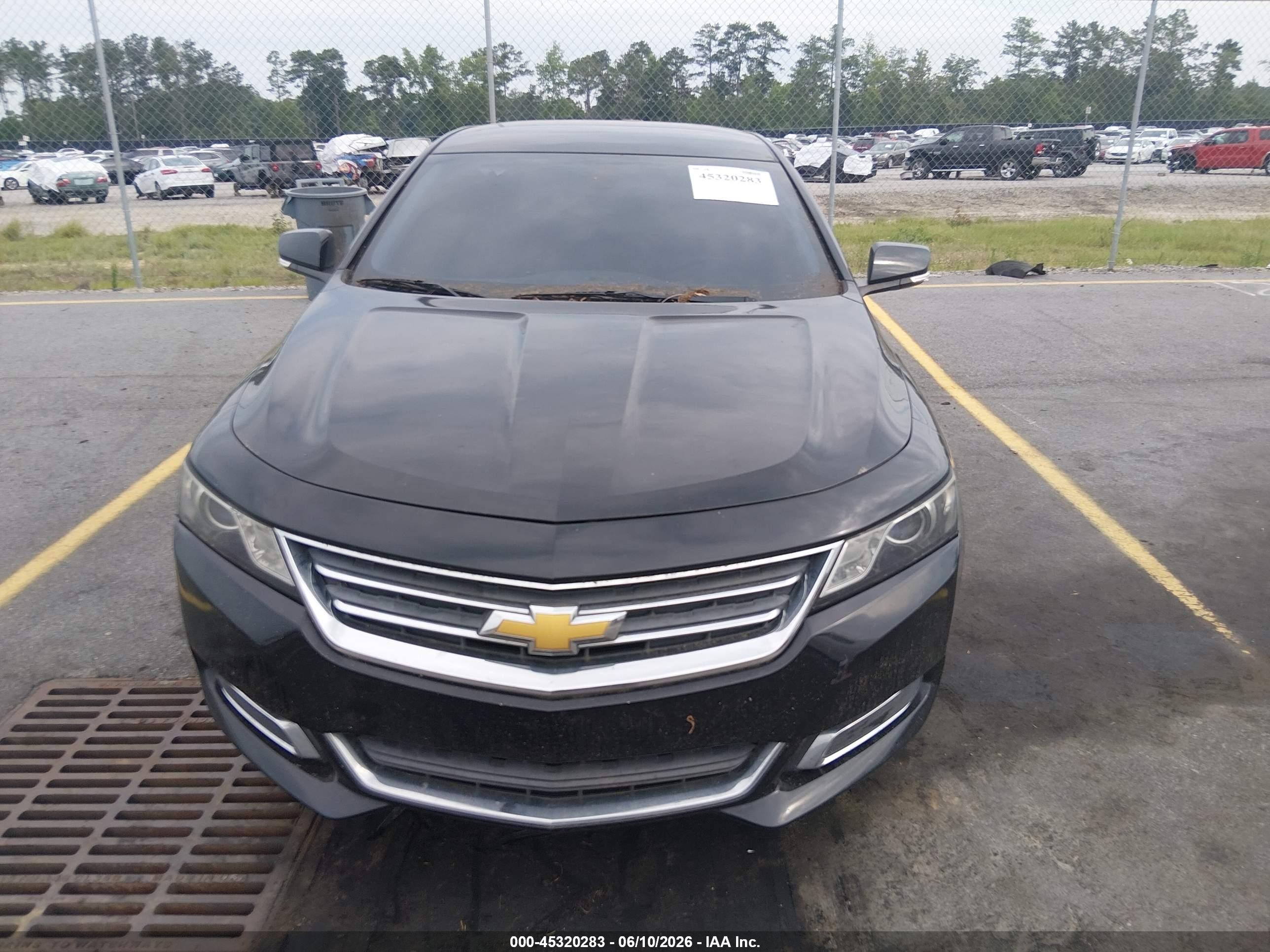 2015 Chevrolet Impala 1lt Black vin: 2G1115SL5F9217699