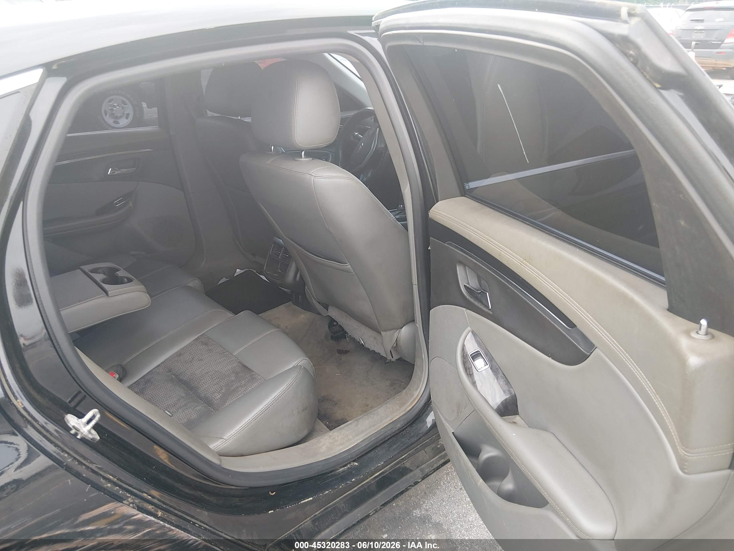 2015 Chevrolet Impala 1lt Black vin: 2G1115SL5F9217699