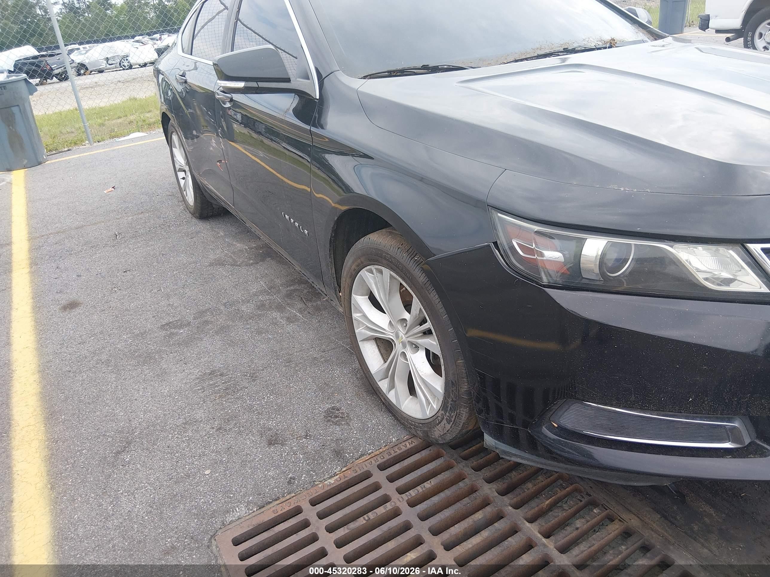 2015 Chevrolet Impala 1lt Black vin: 2G1115SL5F9217699
