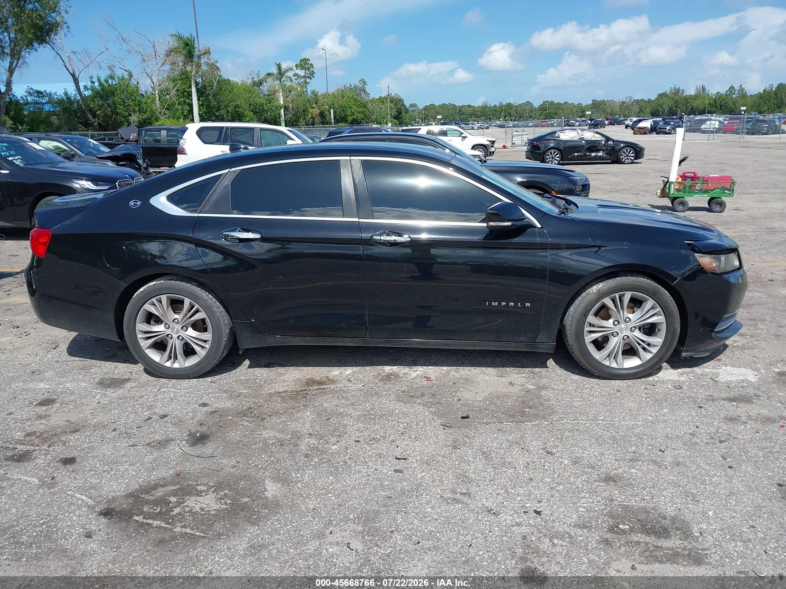 2014 Chevrolet Impala 1lt Black vin: 2G1115SL6E9111003