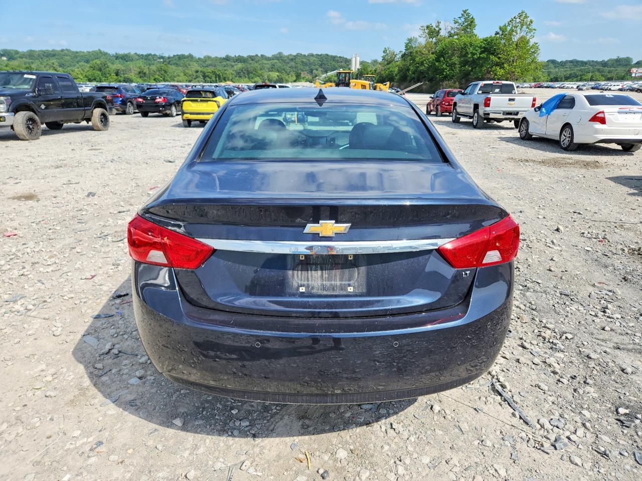 2014 Chevrolet Impala Lt Blue vin: 2G1115SL6E9183285