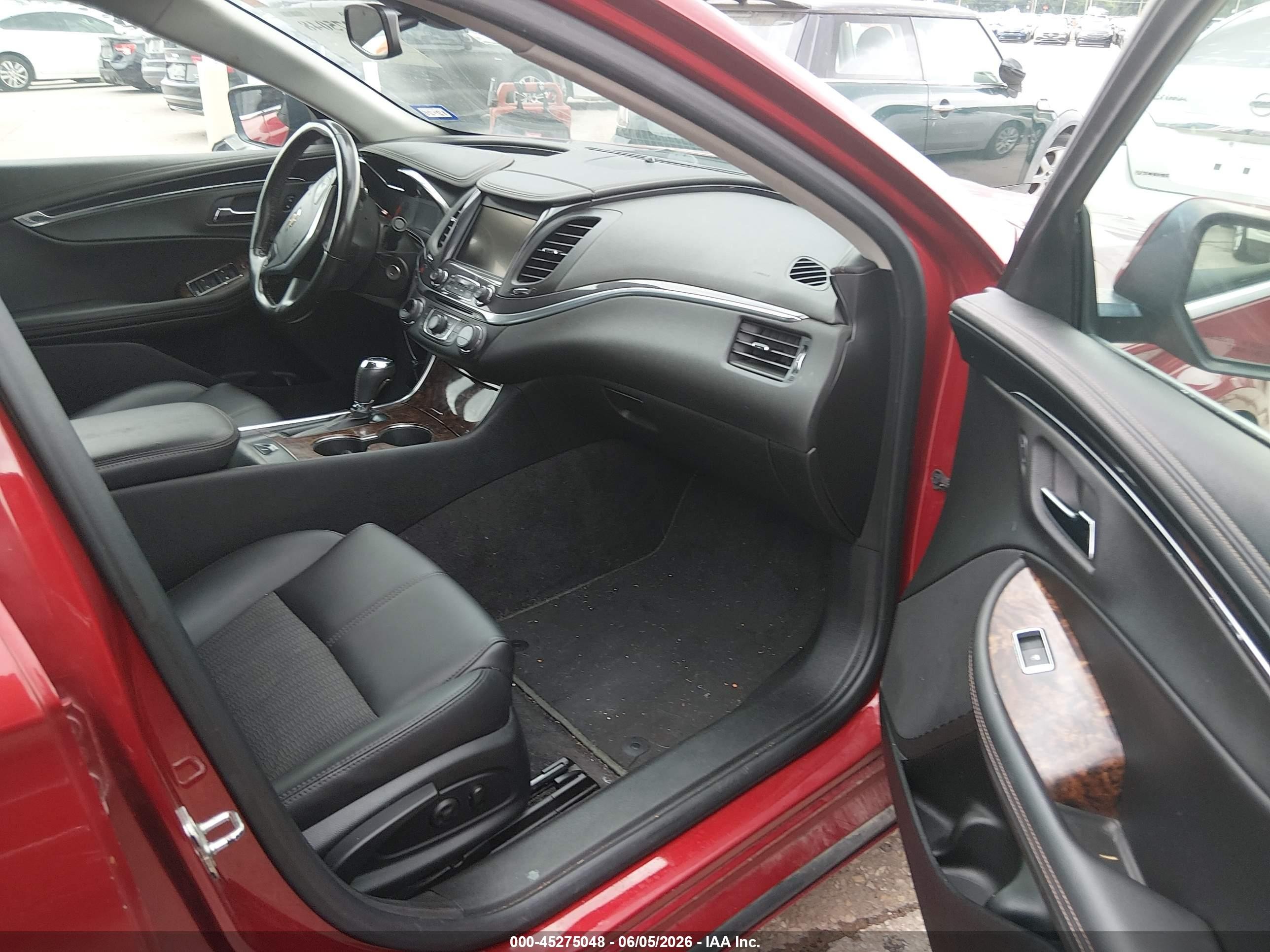 2014 Chevrolet Impala 1lt Red vin: 2G1115SL6E9202093