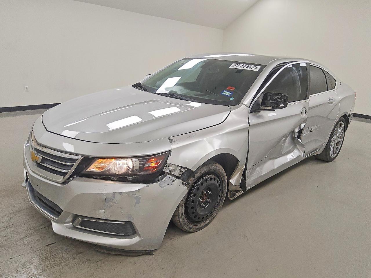 2015 Chevrolet Impala Lt Silver vin: 2G1115SL6F9170926