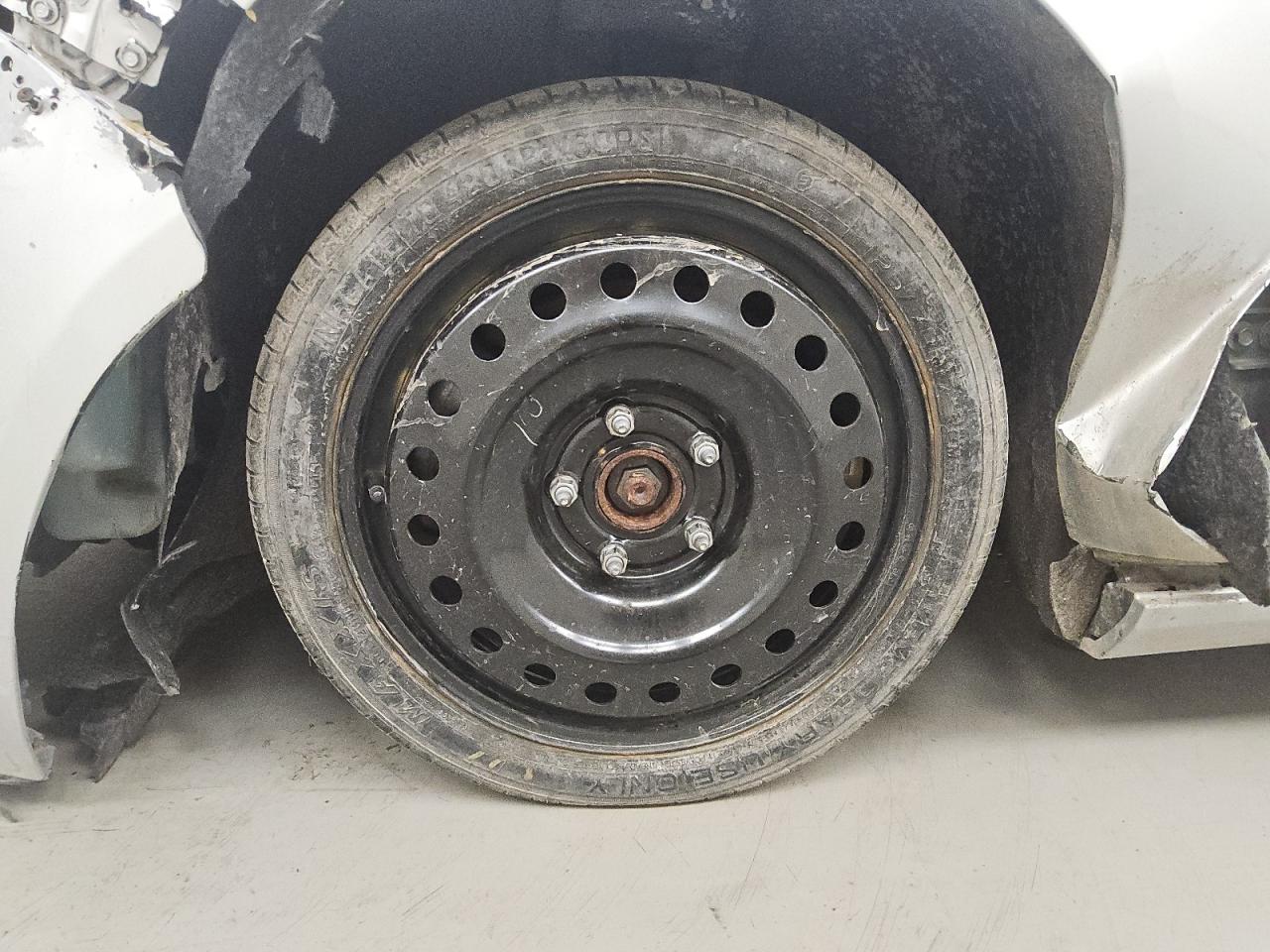 2015 Chevrolet Impala Lt Silver vin: 2G1115SL6F9170926 Damage: Left Front Wheel, Missing, Replacement Required