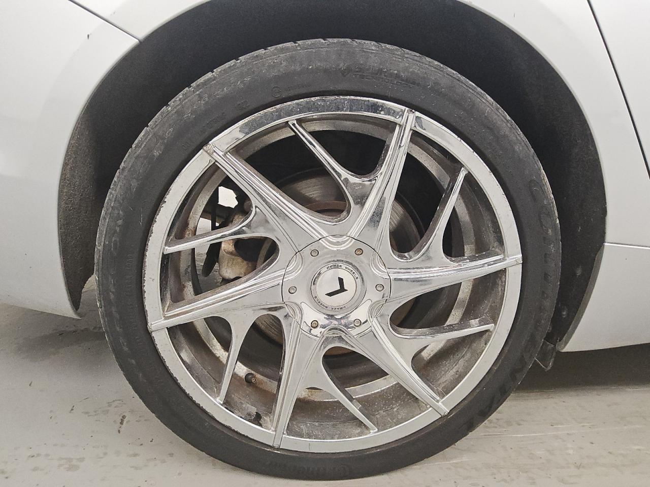 2015 Chevrolet Impala Lt Silver vin: 2G1115SL6F9170926 Damage: Right Rear Wheel, Curb Rash, > 12 Inches