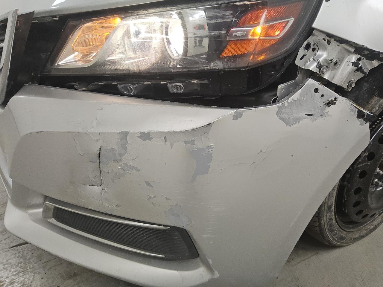 2015 Chevrolet Impala Lt Silver vin: 2G1115SL6F9170926 Damage: Left Head Lamp, Heavy Scratch, Replacement Required