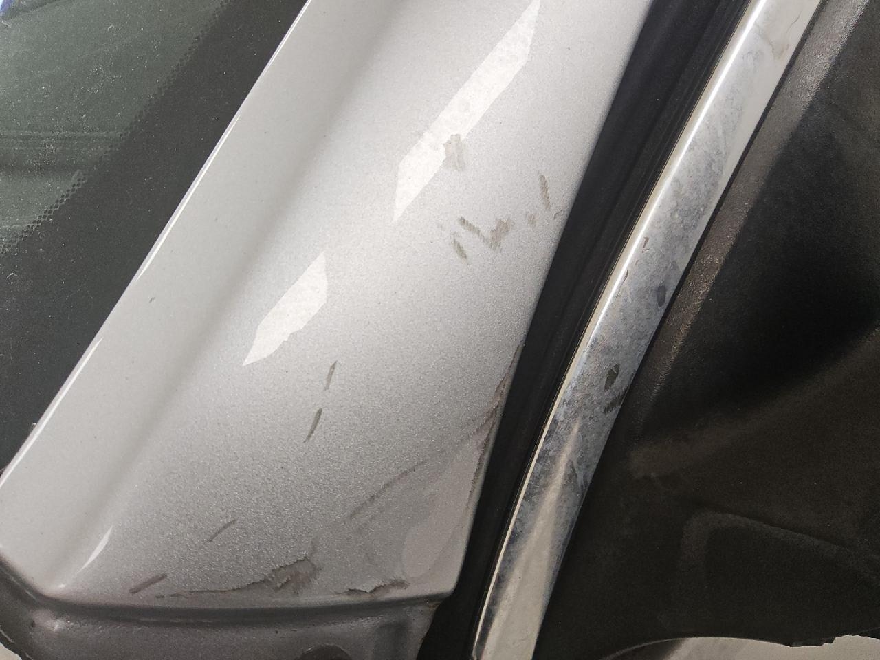 2015 Chevrolet Impala Lt Silver vin: 2G1115SL6F9170926 Damage: Left Drip Rail, Dent(S) W/ Paint Dmg, 7 To 8 Inches