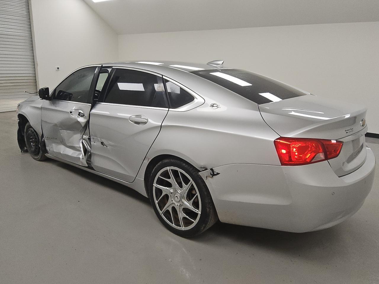 2015 Chevrolet Impala Lt Silver vin: 2G1115SL6F9170926 Damage: Rear Bumper, Broken, Replacement Required