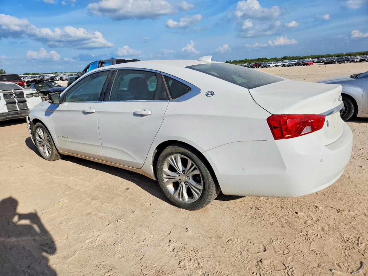 2015 Chevrolet Impala Lt White vin: 2G1115SL6F9241221