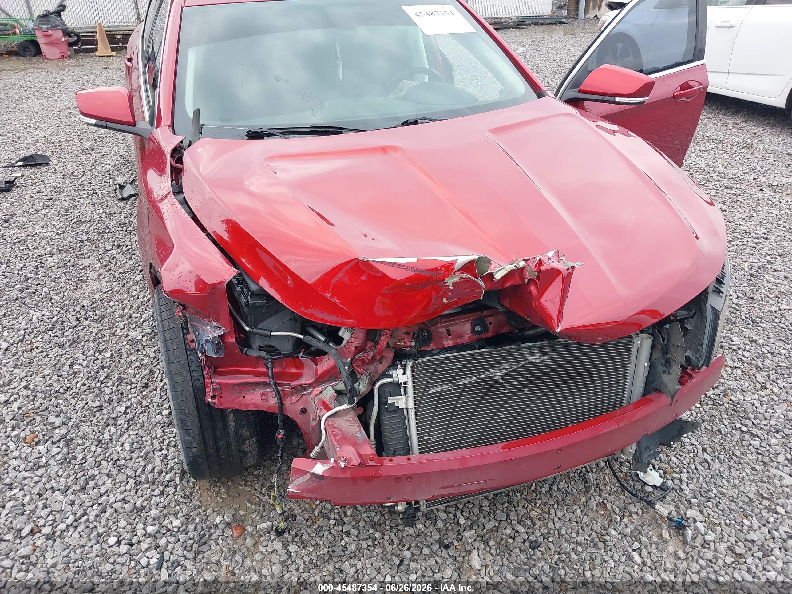 2014 Chevrolet Impala 1lt Красный vin: 2G1115SL7E9234857