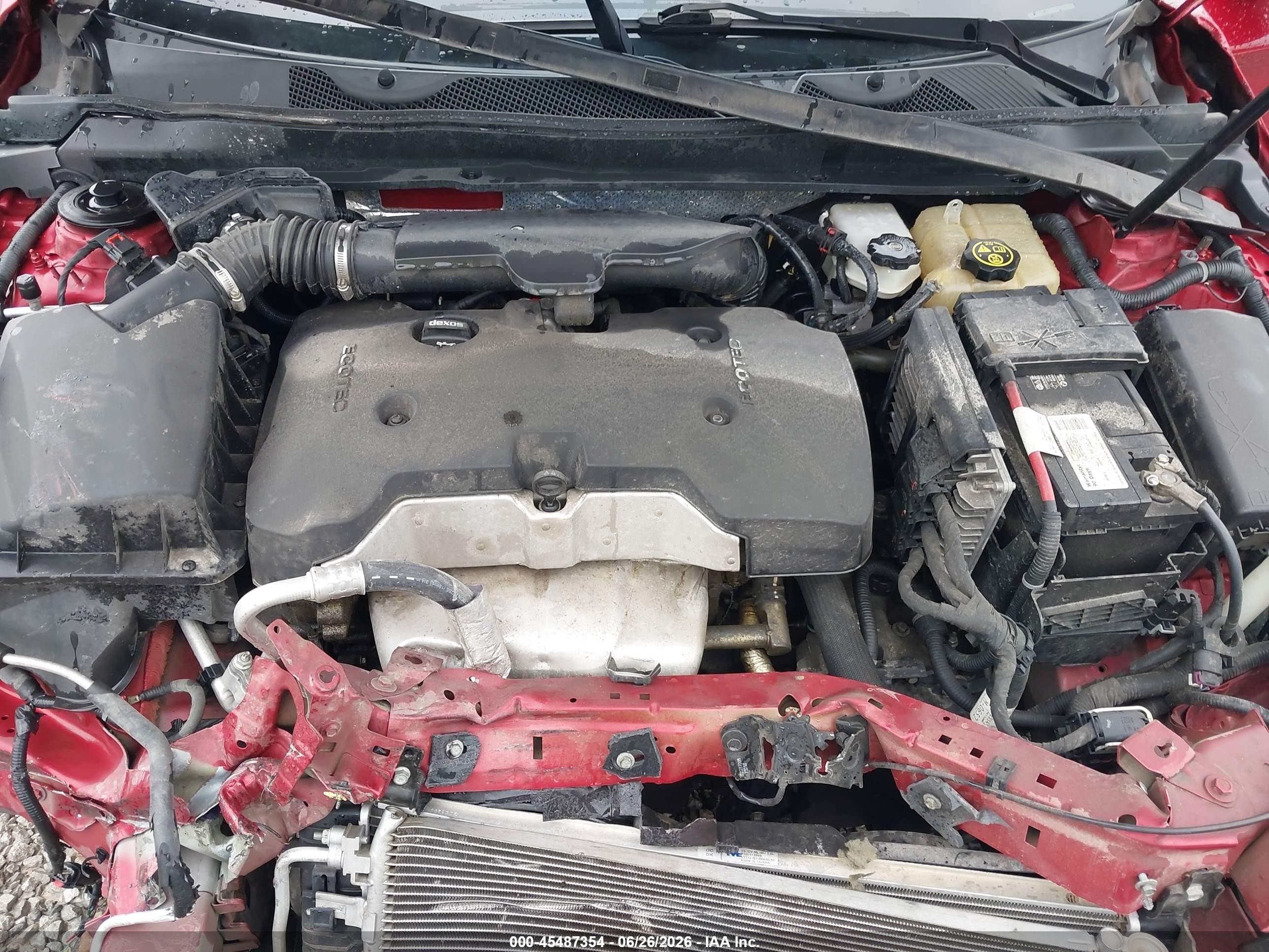 2014 Chevrolet Impala 1lt Красный vin: 2G1115SL7E9234857