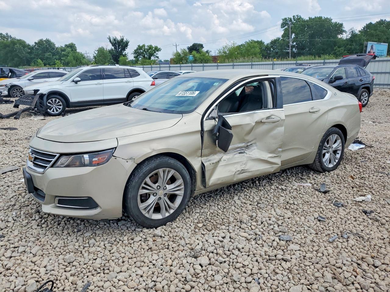 2015 Chevrolet Impala Lt Tan vin: 2G1115SL7F9138826