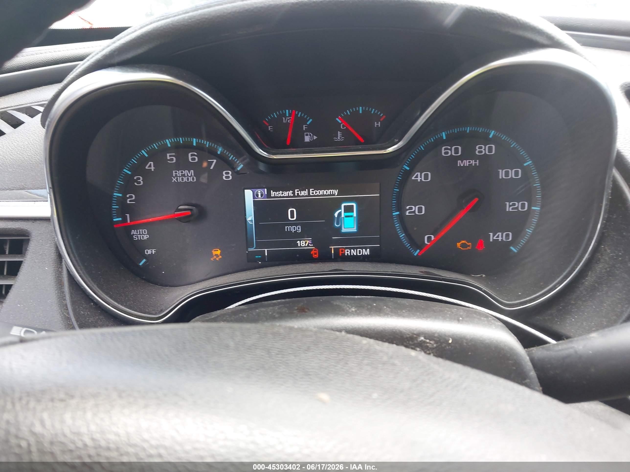 2015 Chevrolet Impala 1lt Red vin: 2G1115SL7F9141502