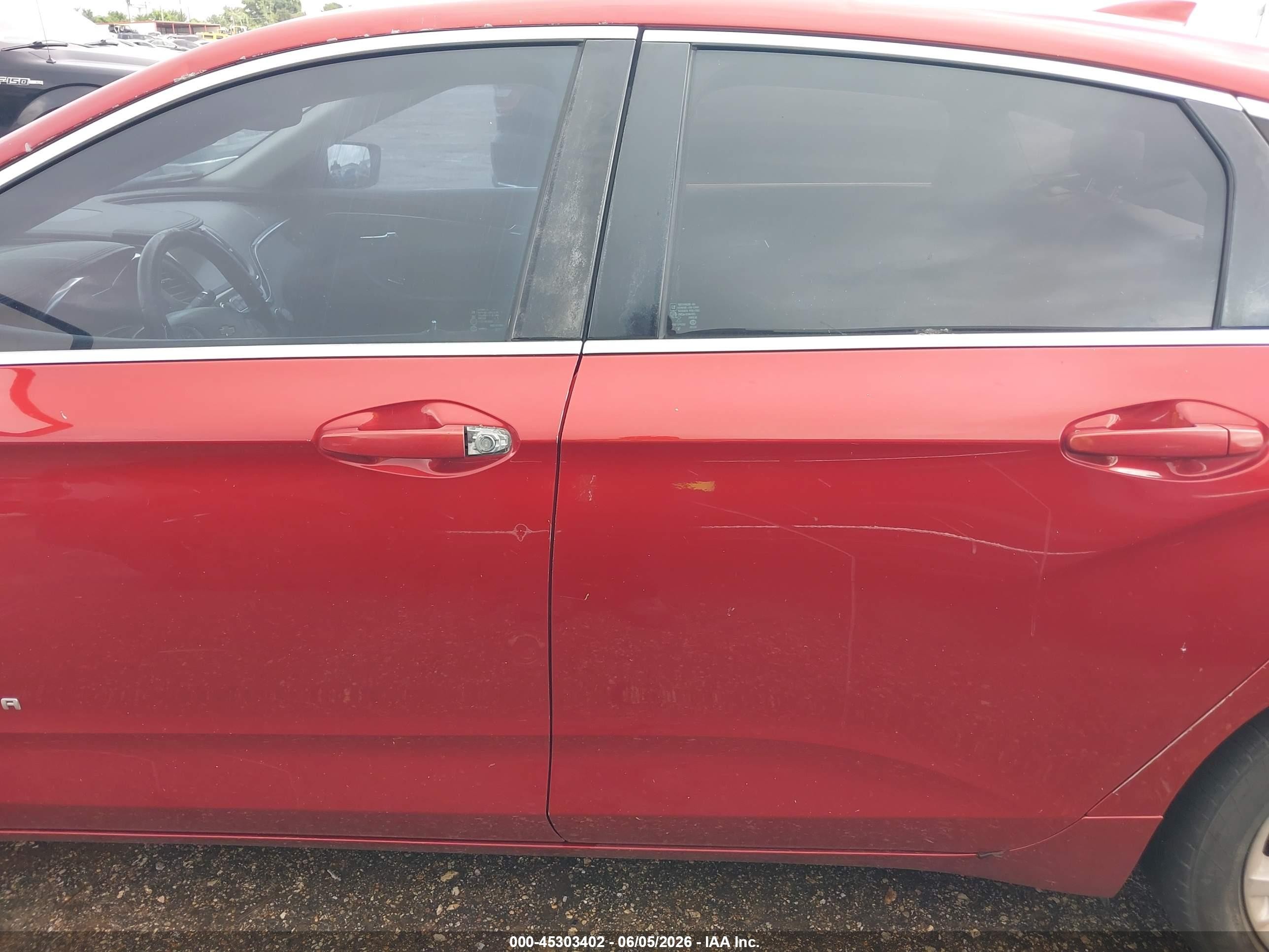 2015 Chevrolet Impala 1lt Red vin: 2G1115SL7F9141502