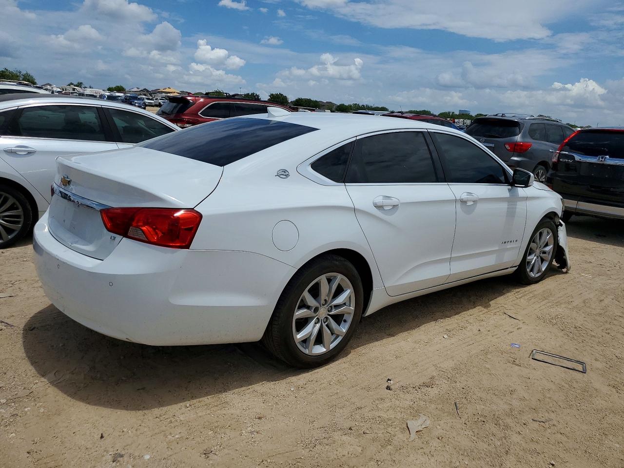2015 Chevrolet Impala Lt White vin: 2G1115SL7F9176590