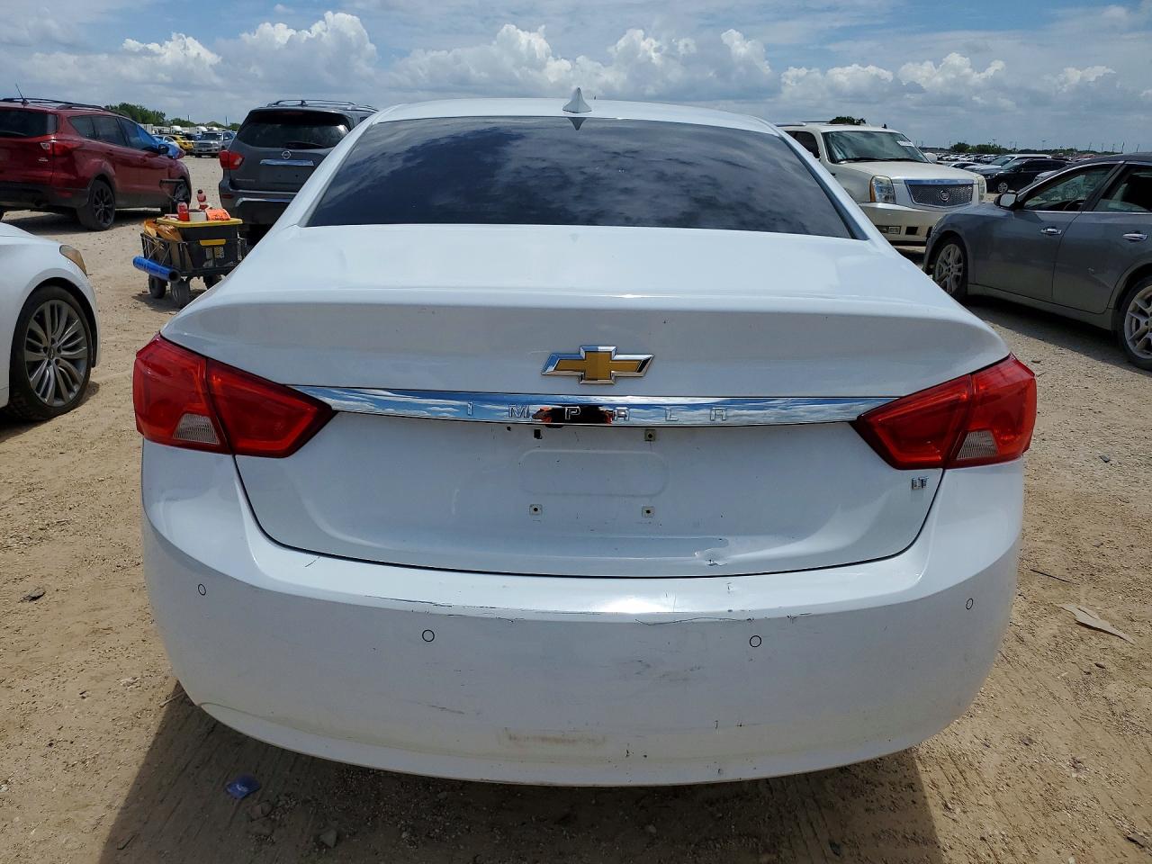 2015 Chevrolet Impala Lt White vin: 2G1115SL7F9176590