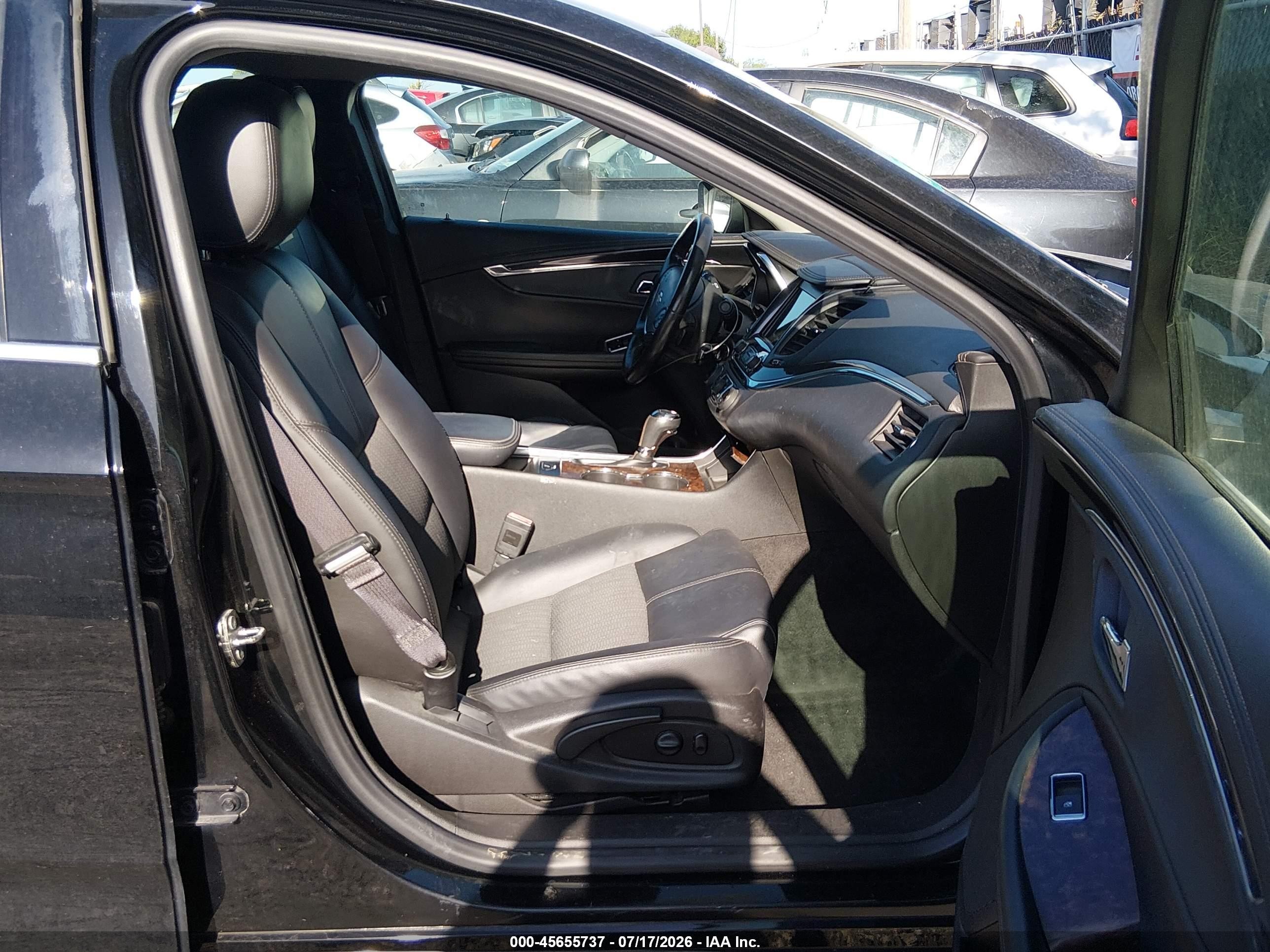 2015 Chevrolet Impala 1lt Black vin: 2G1115SL7F9177142