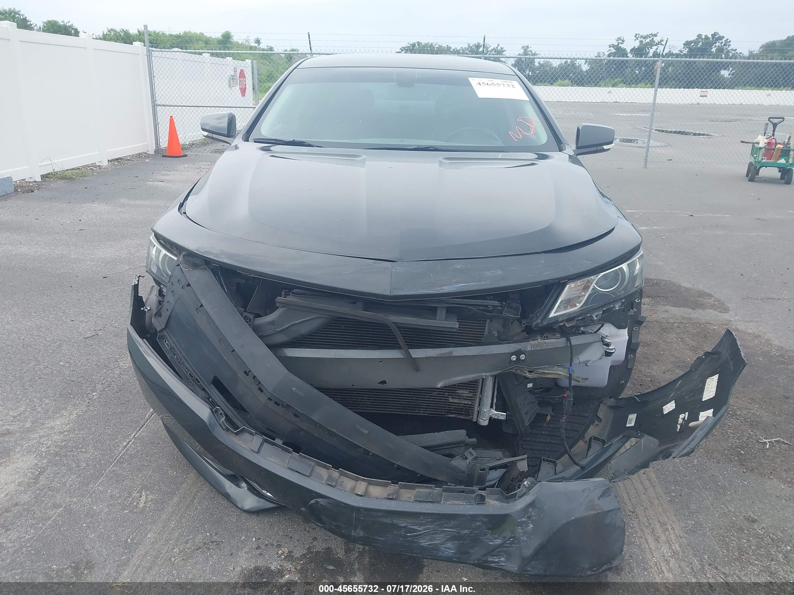2015 Chevrolet Impala 1lt Серый vin: 2G1115SL7F9209636