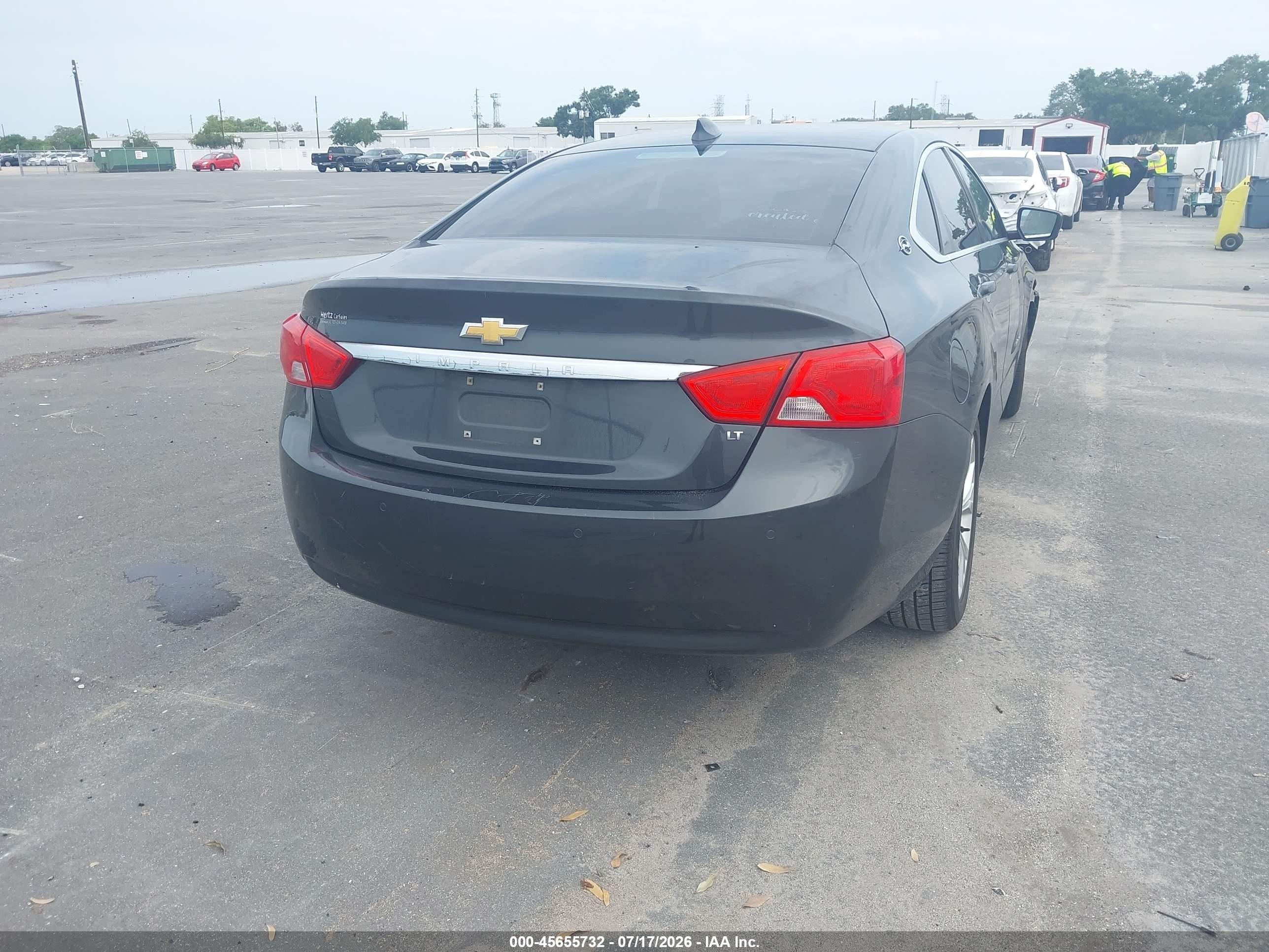 2015 Chevrolet Impala 1lt Серый vin: 2G1115SL7F9209636