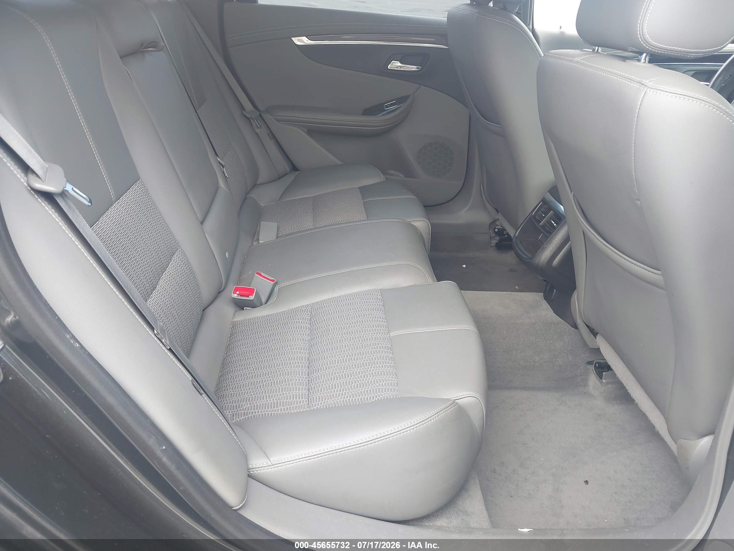 2015 Chevrolet Impala 1lt Серый vin: 2G1115SL7F9209636