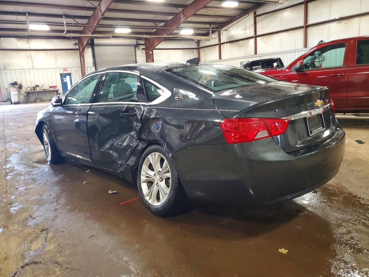 2015 Chevrolet Impala Lt Charcoal vin: 2G1115SL7F9253927