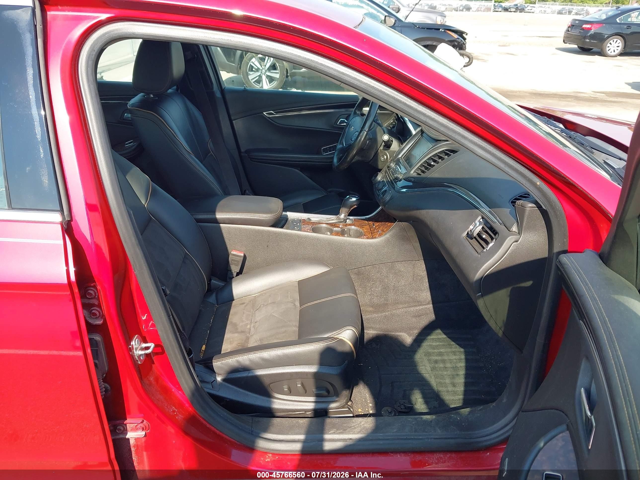 2015 Chevrolet Impala 1lt Red vin: 2G1115SL7F9276009