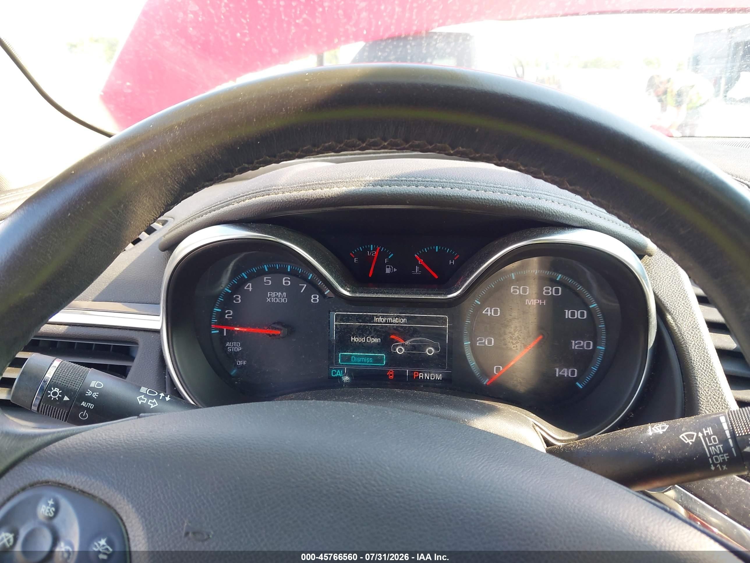 2015 Chevrolet Impala 1lt Red vin: 2G1115SL7F9276009