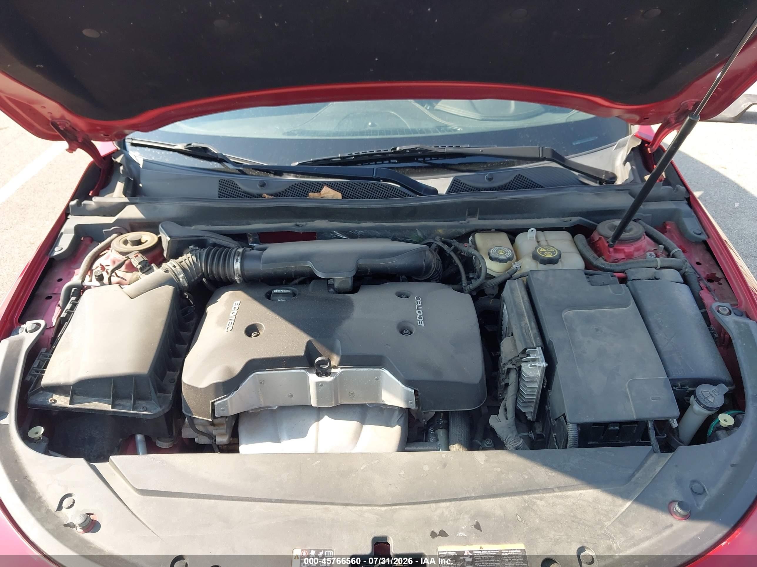 2015 Chevrolet Impala 1lt Red vin: 2G1115SL7F9276009