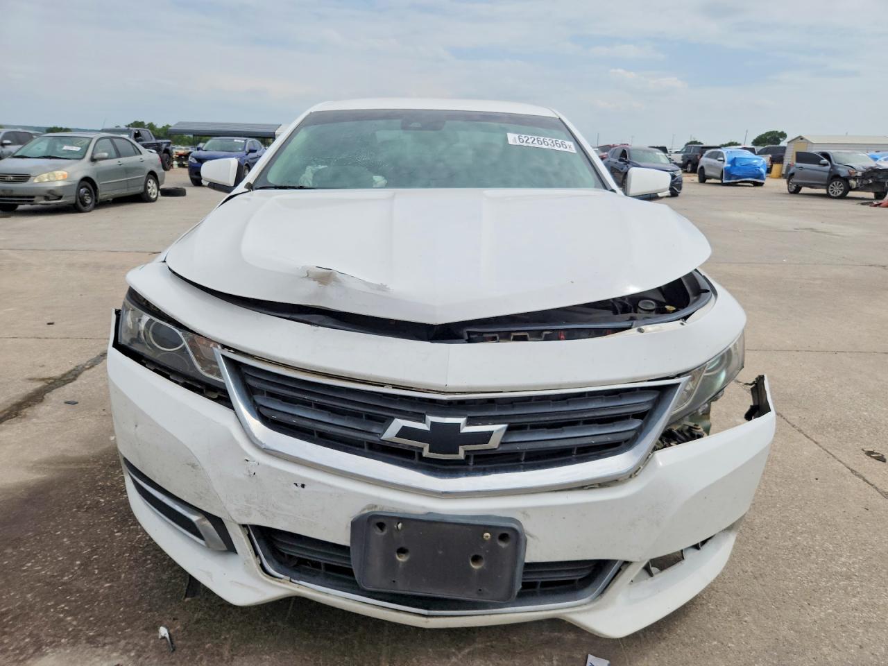 2015 Chevrolet Impala Lt White vin: 2G1115SL8F9161595