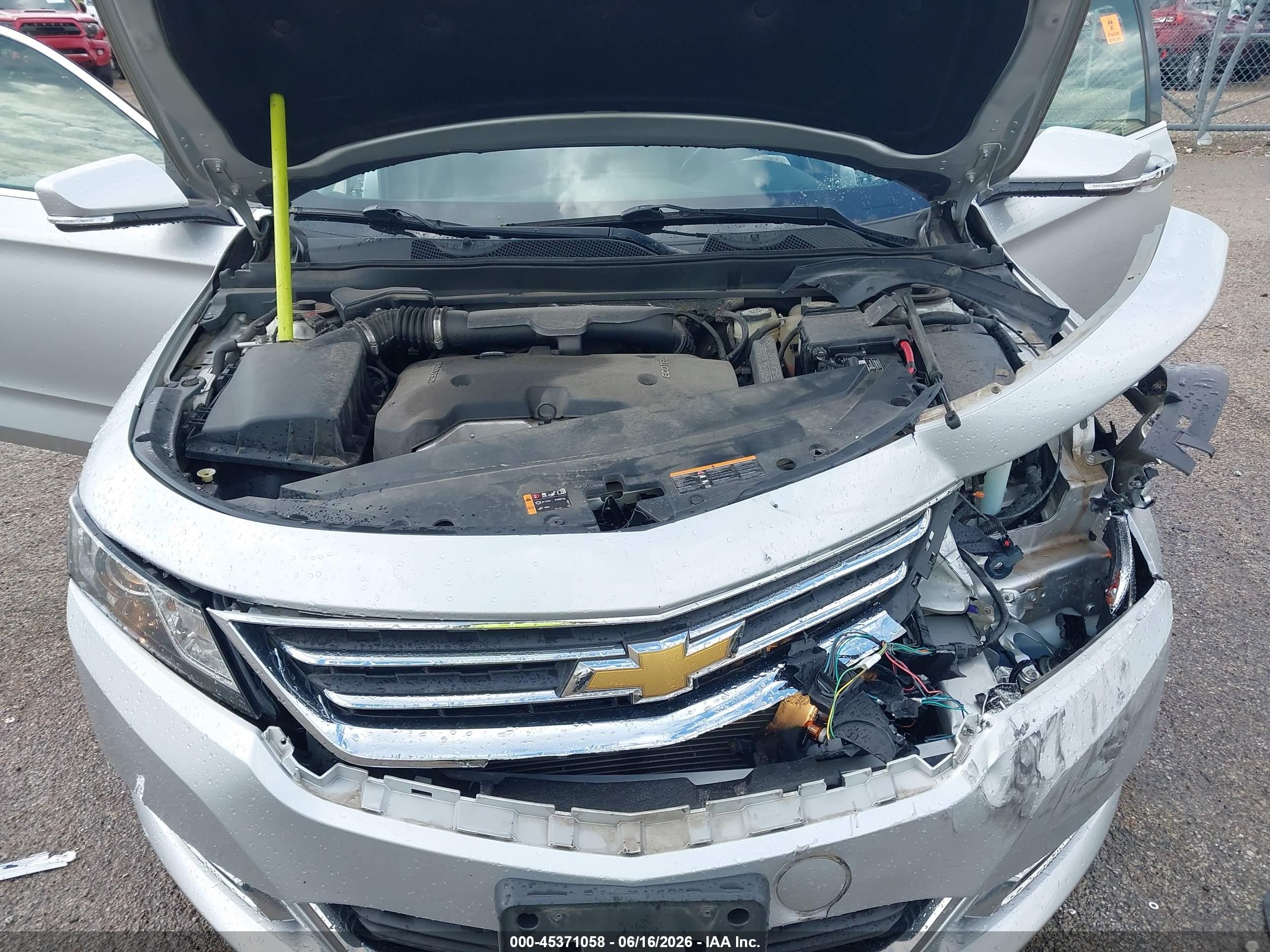 2015 Chevrolet Impala 1lt Silver vin: 2G1115SL8F9175108