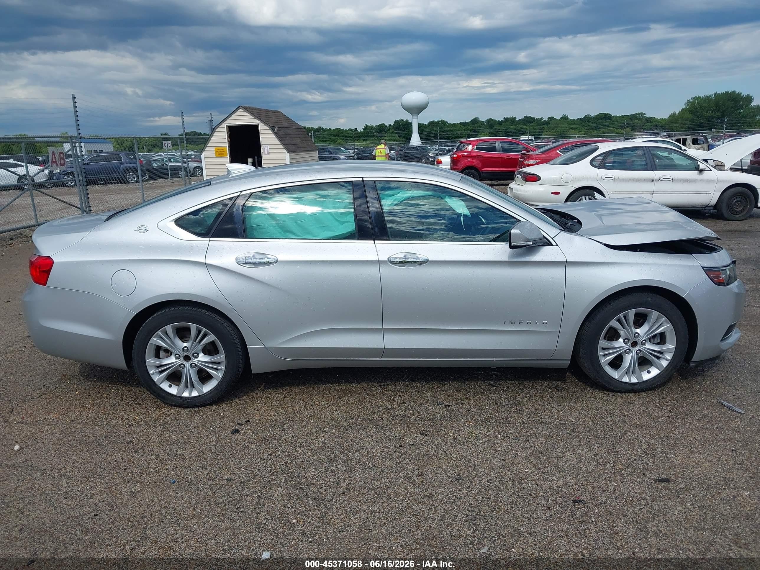 2015 Chevrolet Impala 1lt Silver vin: 2G1115SL8F9175108