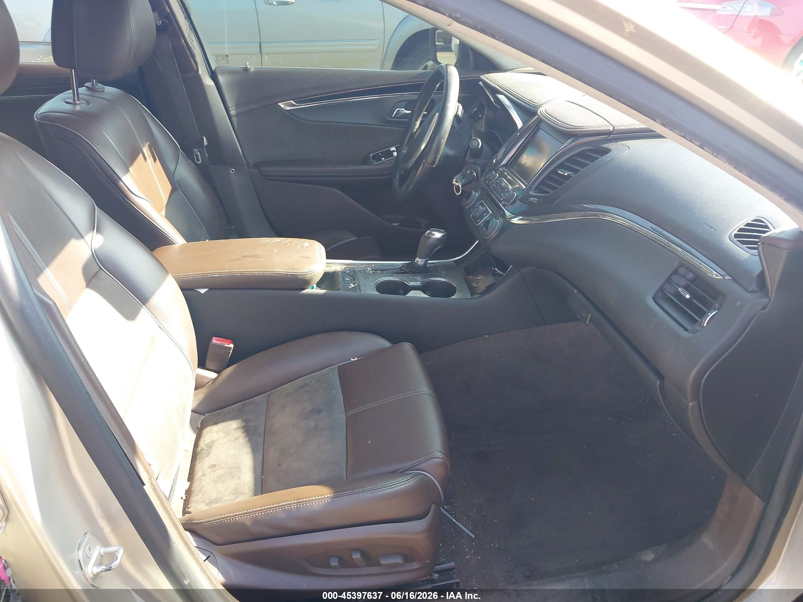 2014 Chevrolet Impala 1lt Champagne vin: 2G1115SL9E9112372