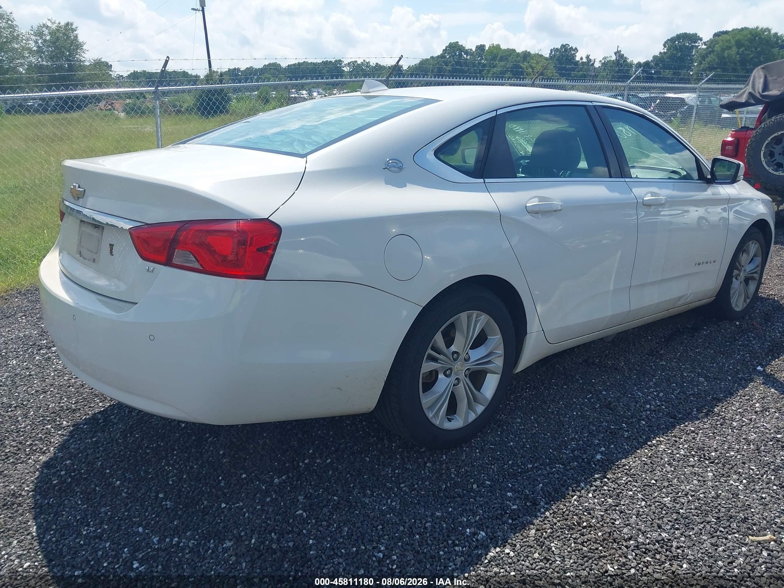 2014 Chevrolet Impala 1lt White vin: 2G1115SL9E9172586