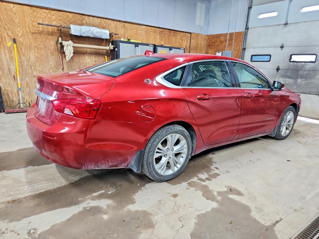 2014 Chevrolet Impala Lt Red vin: 2G1115SL9E9241342