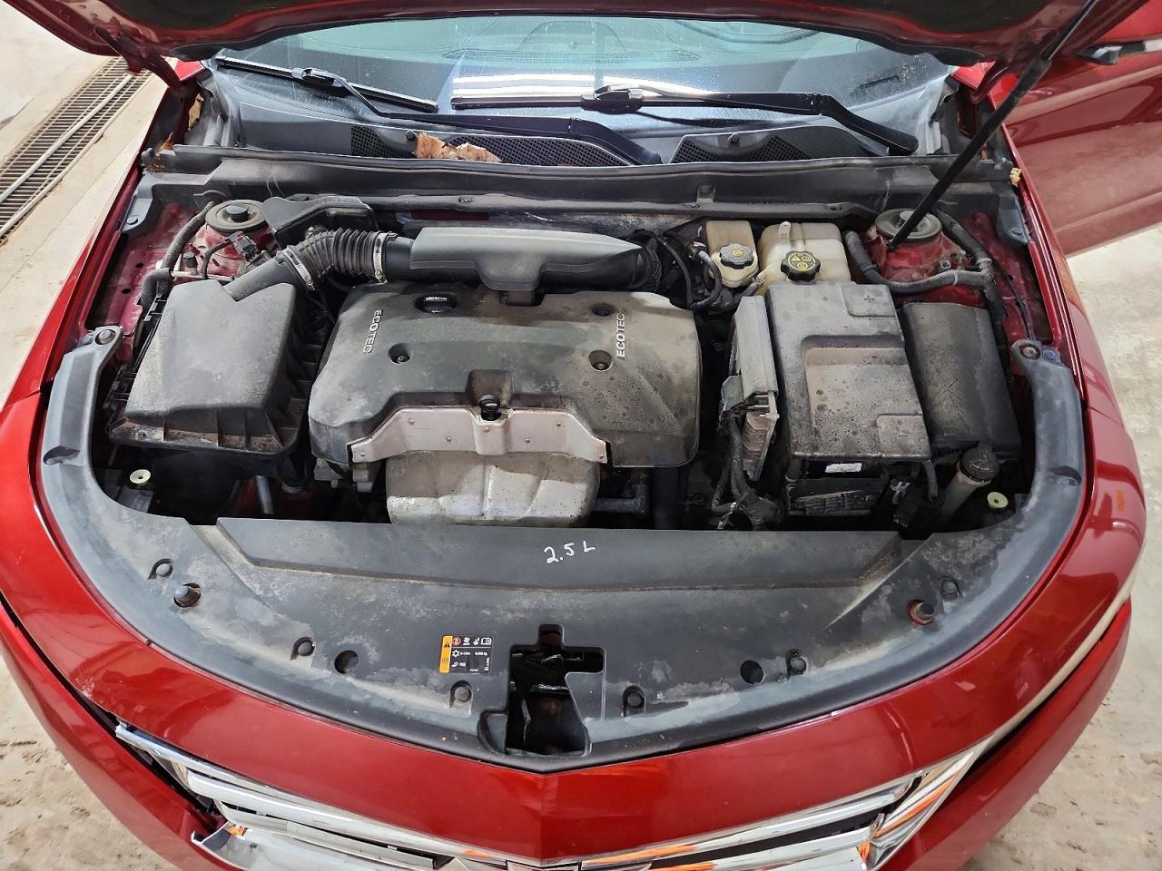 2014 Chevrolet Impala Lt Red vin: 2G1115SL9E9241342